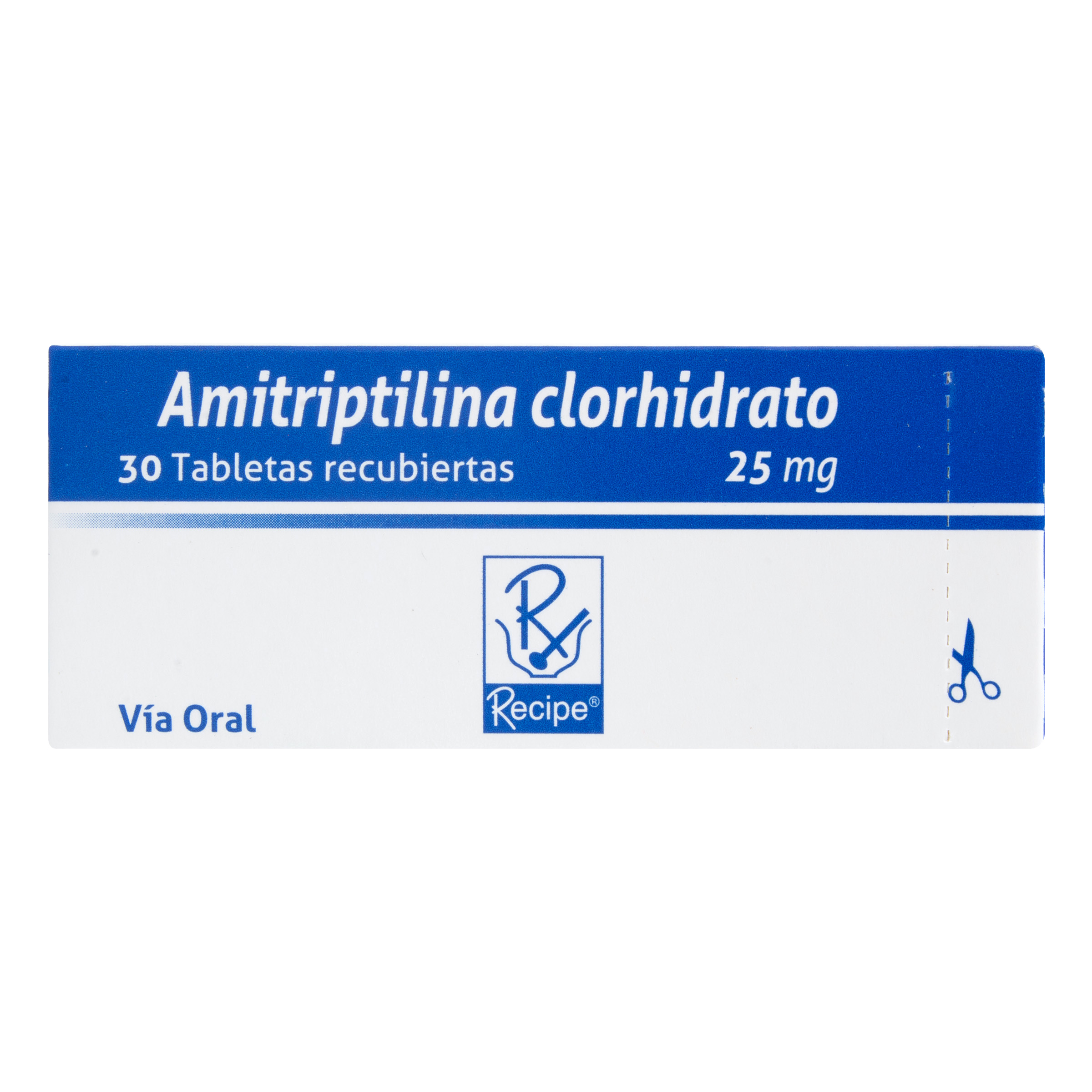 Amitriptilina 25 mg – 30 tabletas