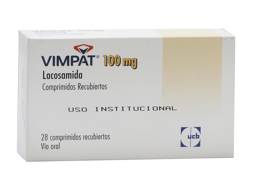 Vimpat 100 mg comprimidos – 28 unidades (Lacosamida)