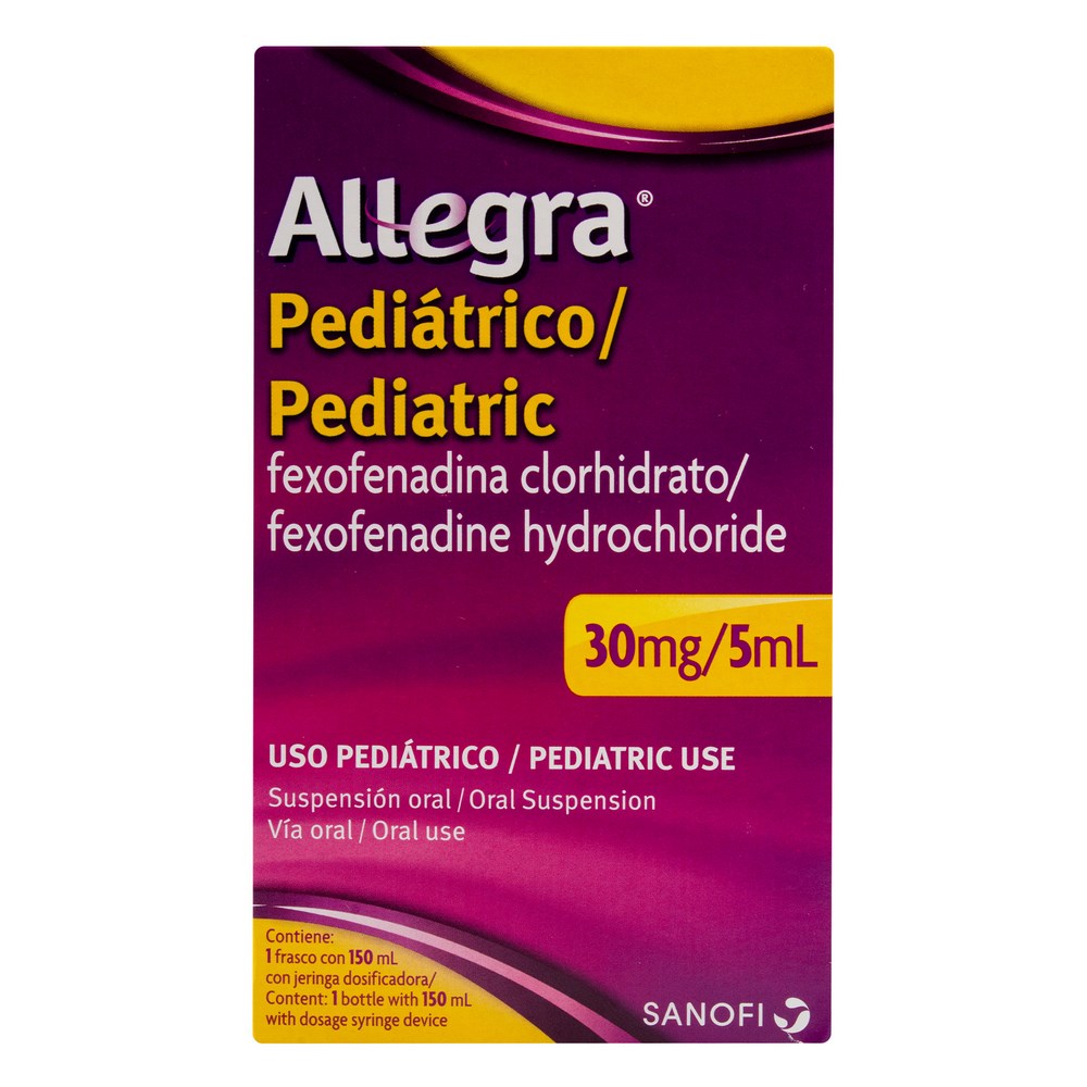 Allegra Pediátrico Fexofenadina 150 mL