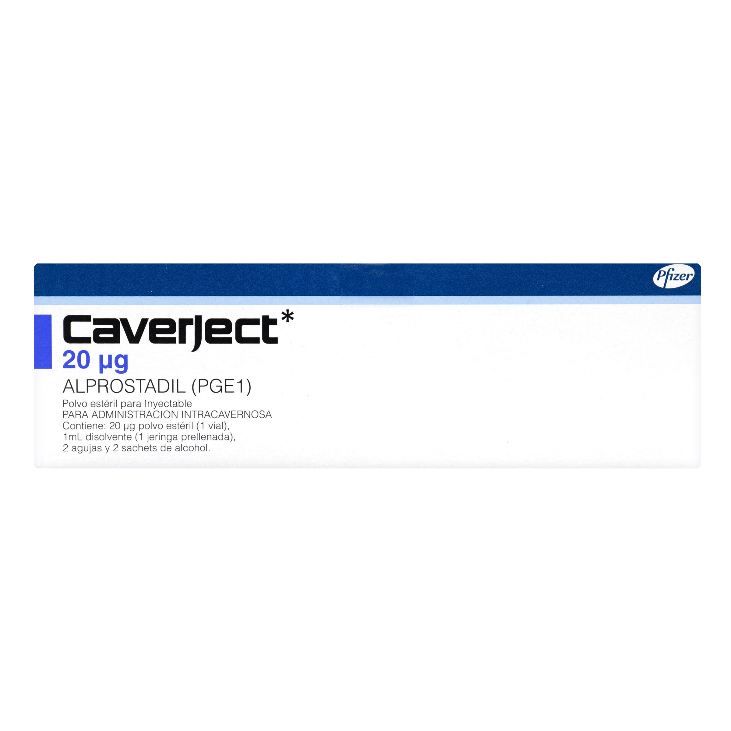 Caverject 20 mcg - Alprostadil