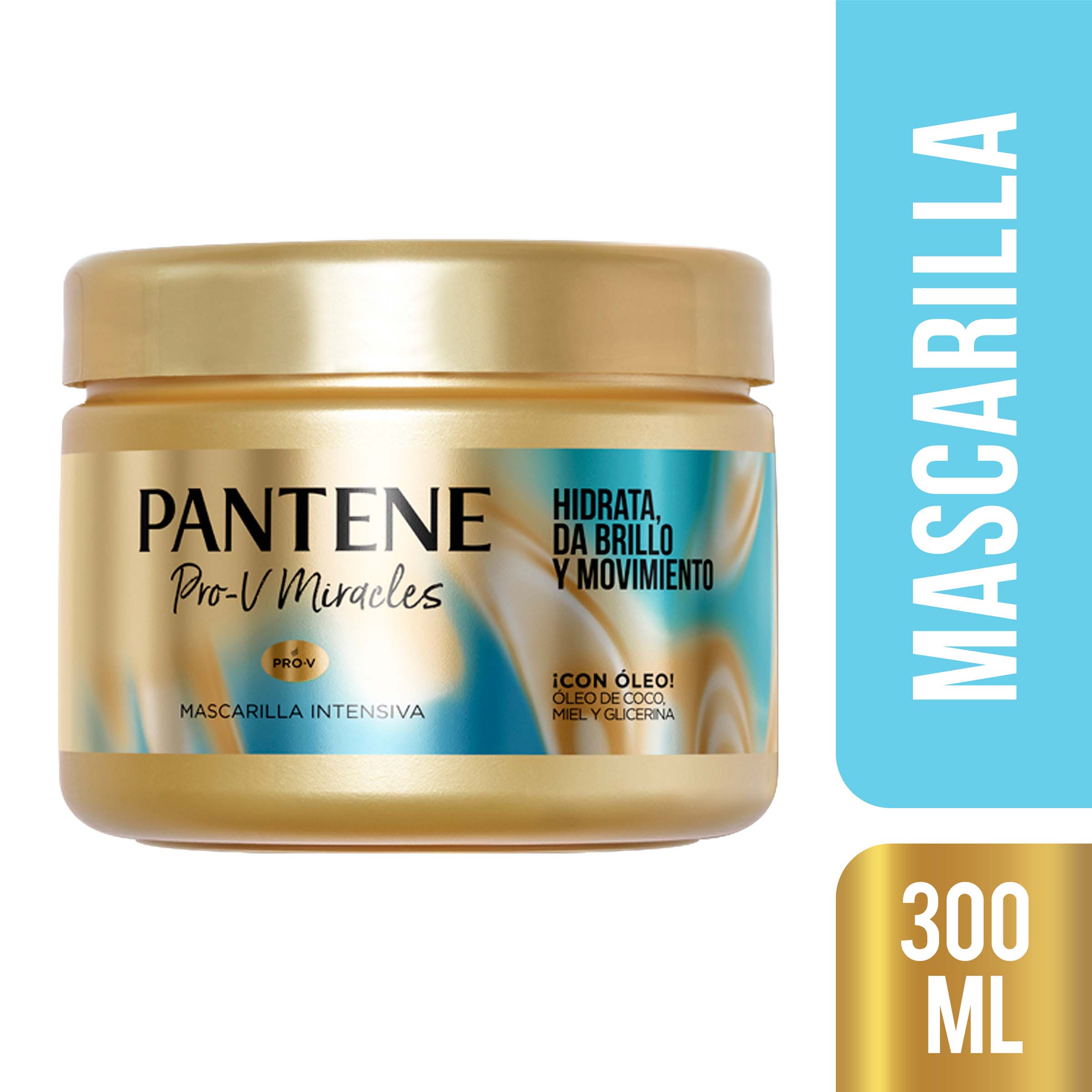 Pantene Tratamiento Hidratante Brillo y Movimiento – 300 ml