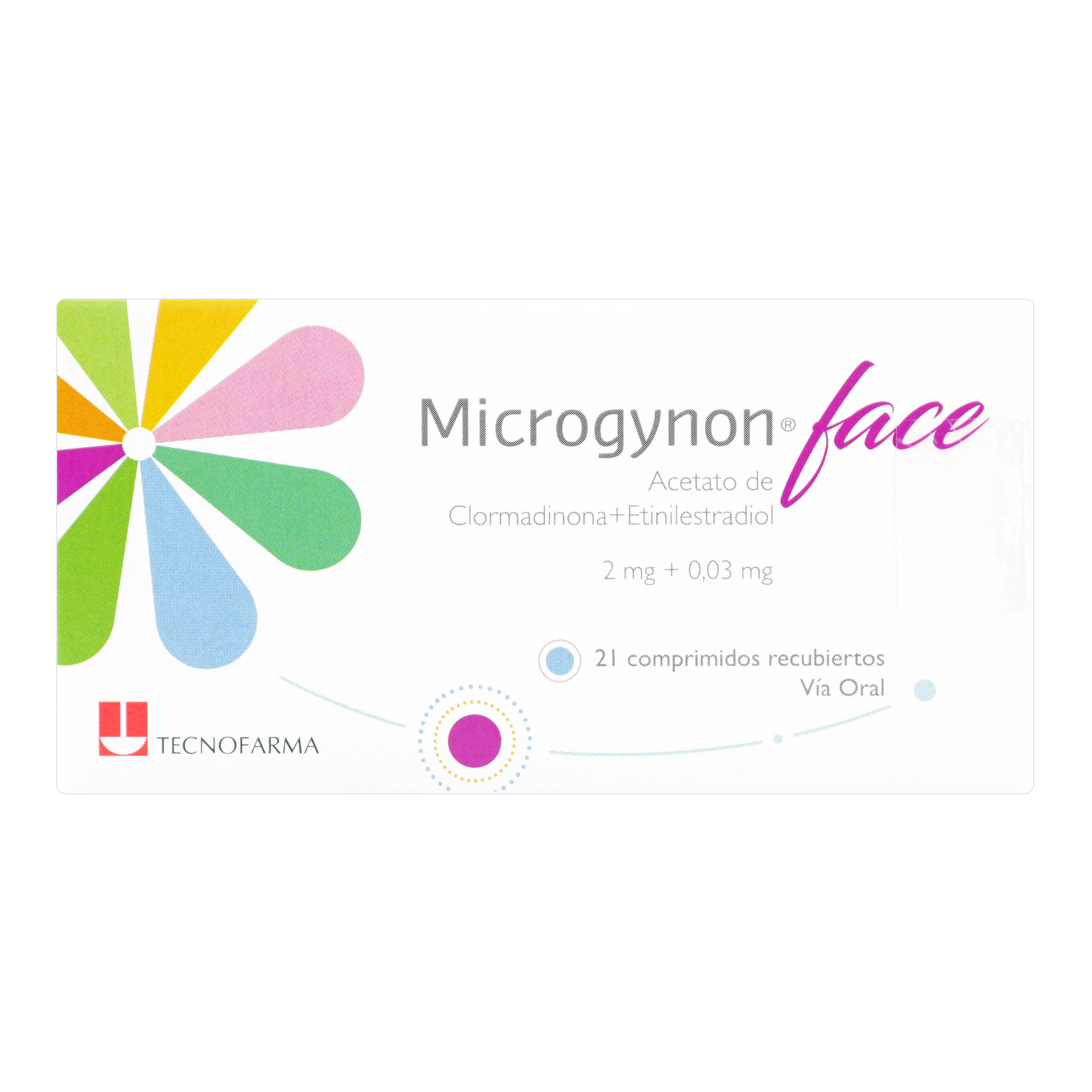 Microgynon Face 21 comprimidos – etinilestradiol y clormadinona