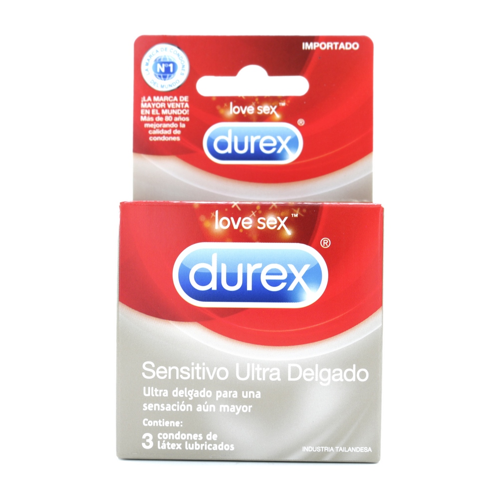Durex Invisible – Preservativos 3 uds