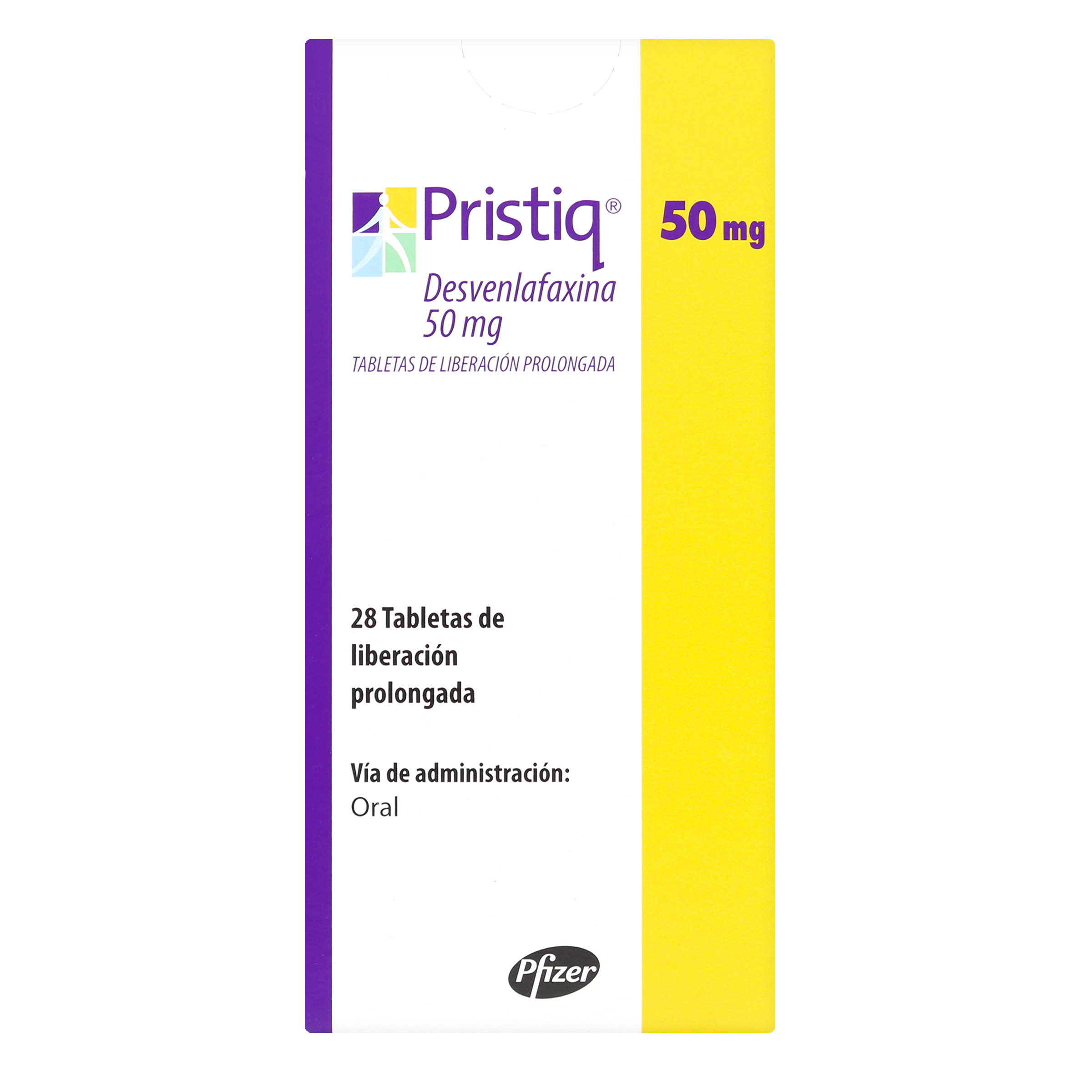 Pristiq 50 mg - 28 tabletas (Desvenlafaxina)