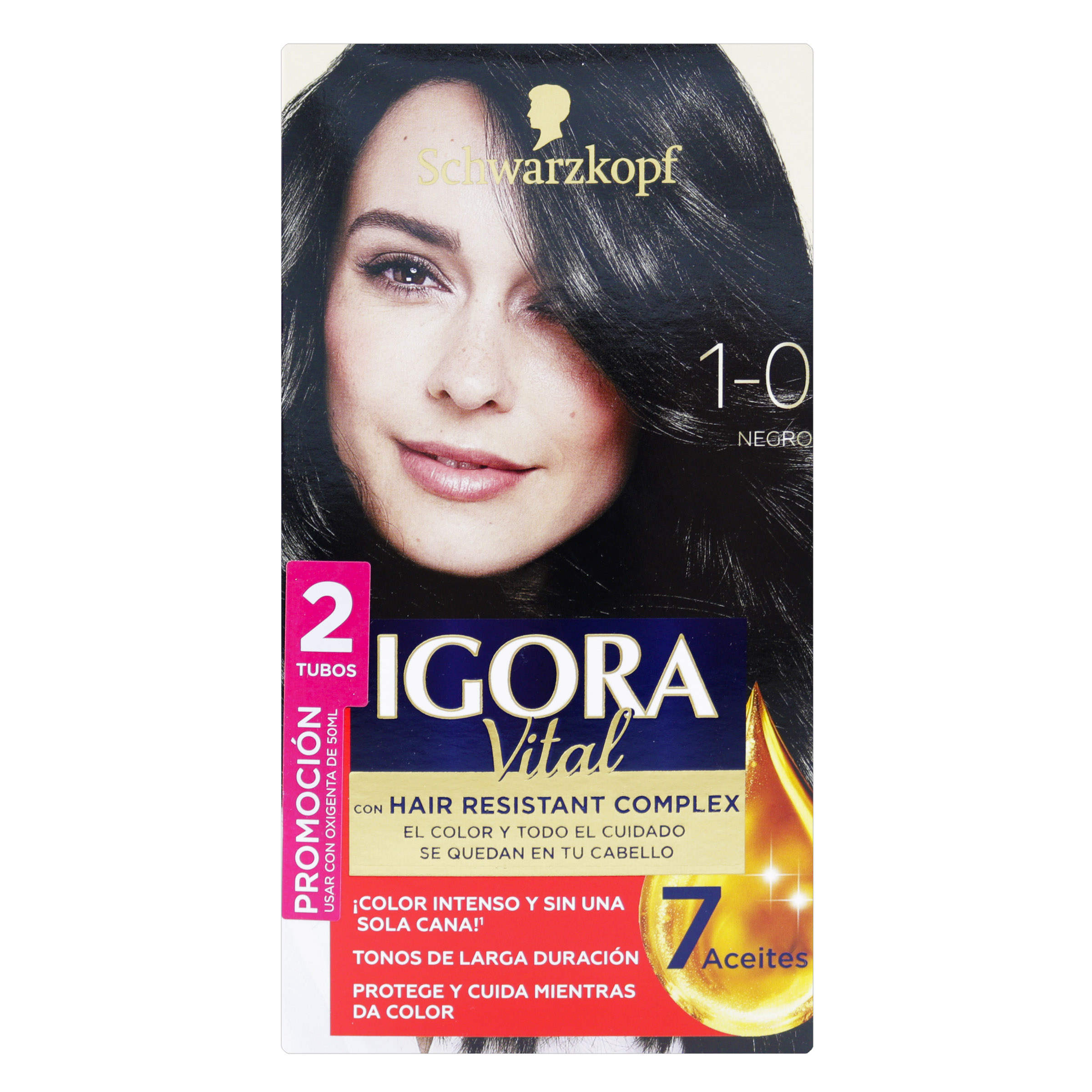 IGORA Vital Kit 1-0 Negro (2 Tubos)