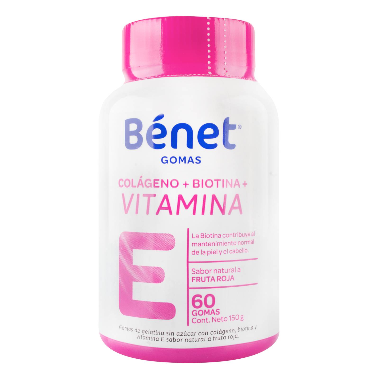 Benet Colágeno Biotina Vitamina E 60 u