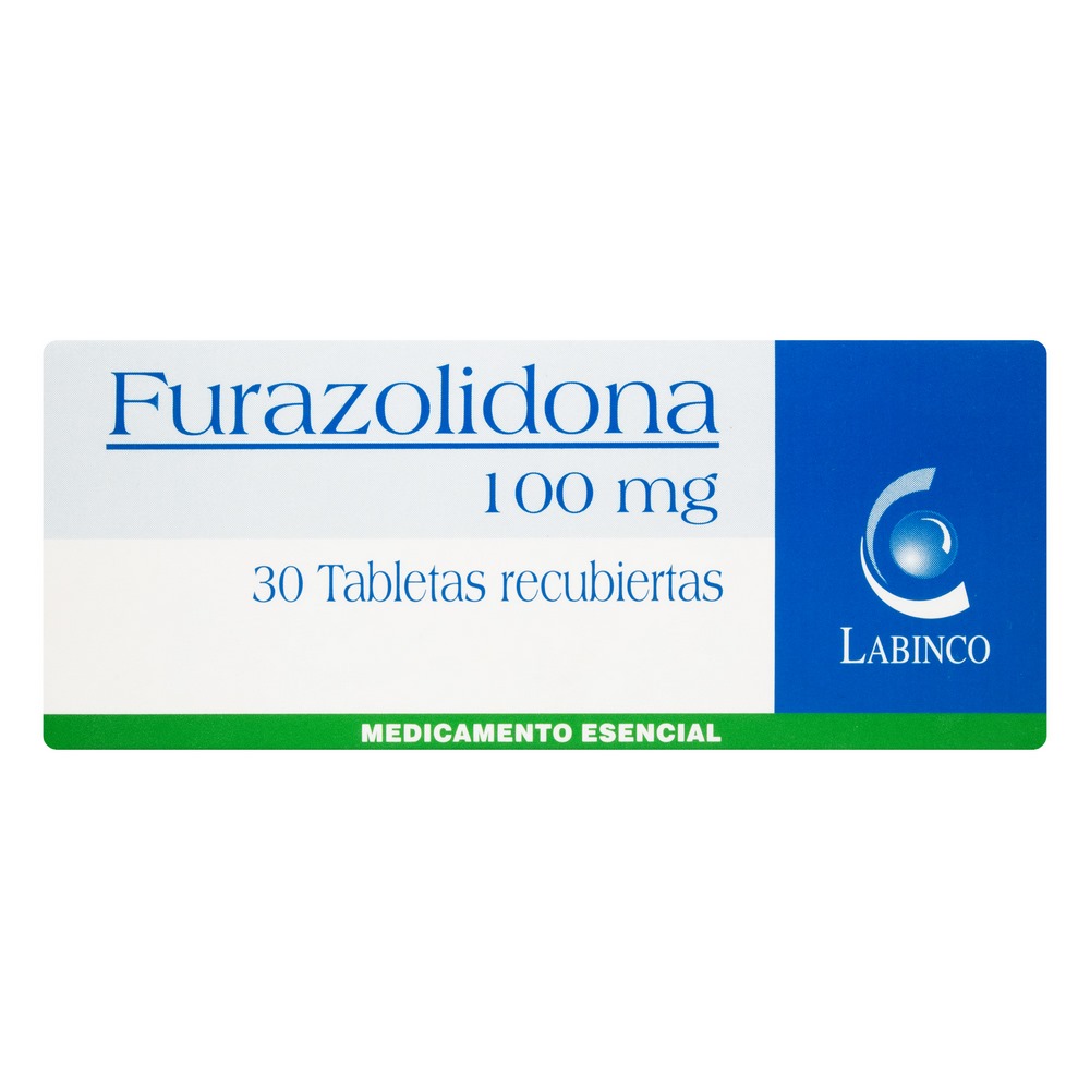 Furazolidona 100 mg - 30 tabletas LBC