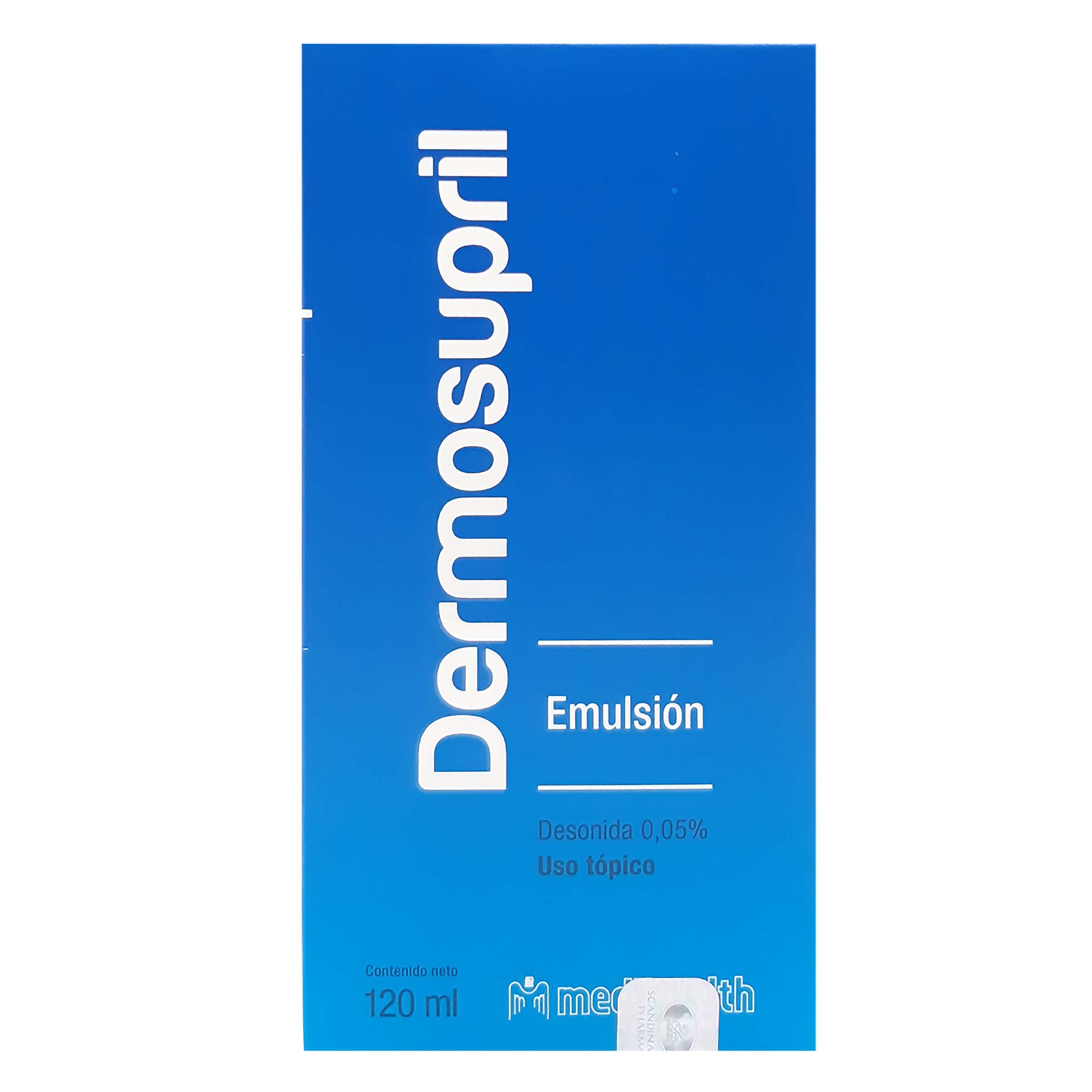 DERMOSUPRIL 0.05% Emulsión Desonida 120 ml (3%+)