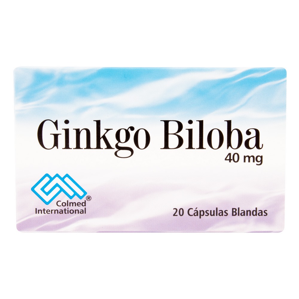Ginkgo Biloba 40 mg – 20 cápsulas (PROCAPS)