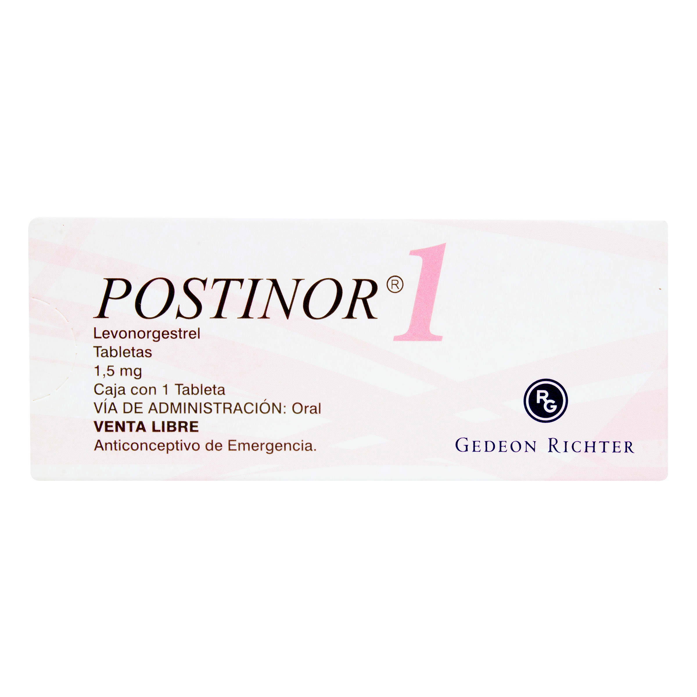 Postinor-1 Tableta de Levonorgestrel