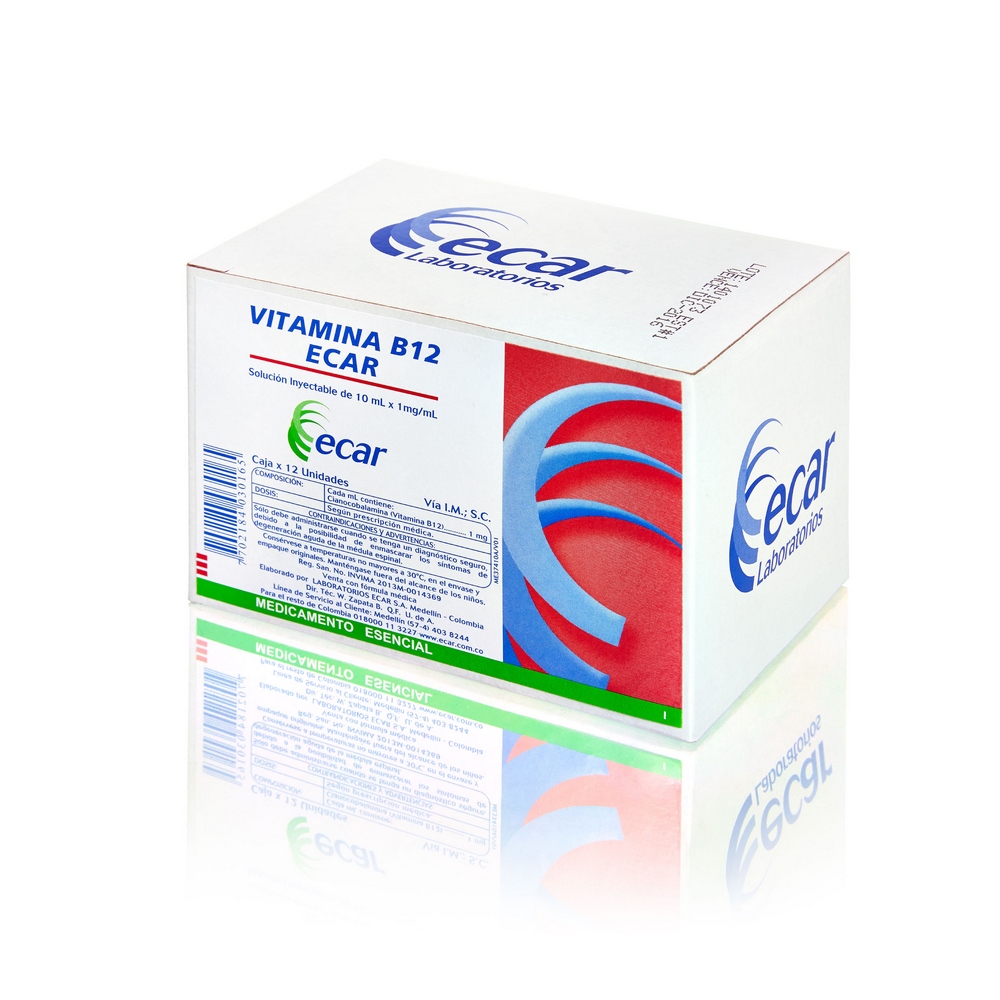 Vitamina B12 10 ml - cyanocobalamina