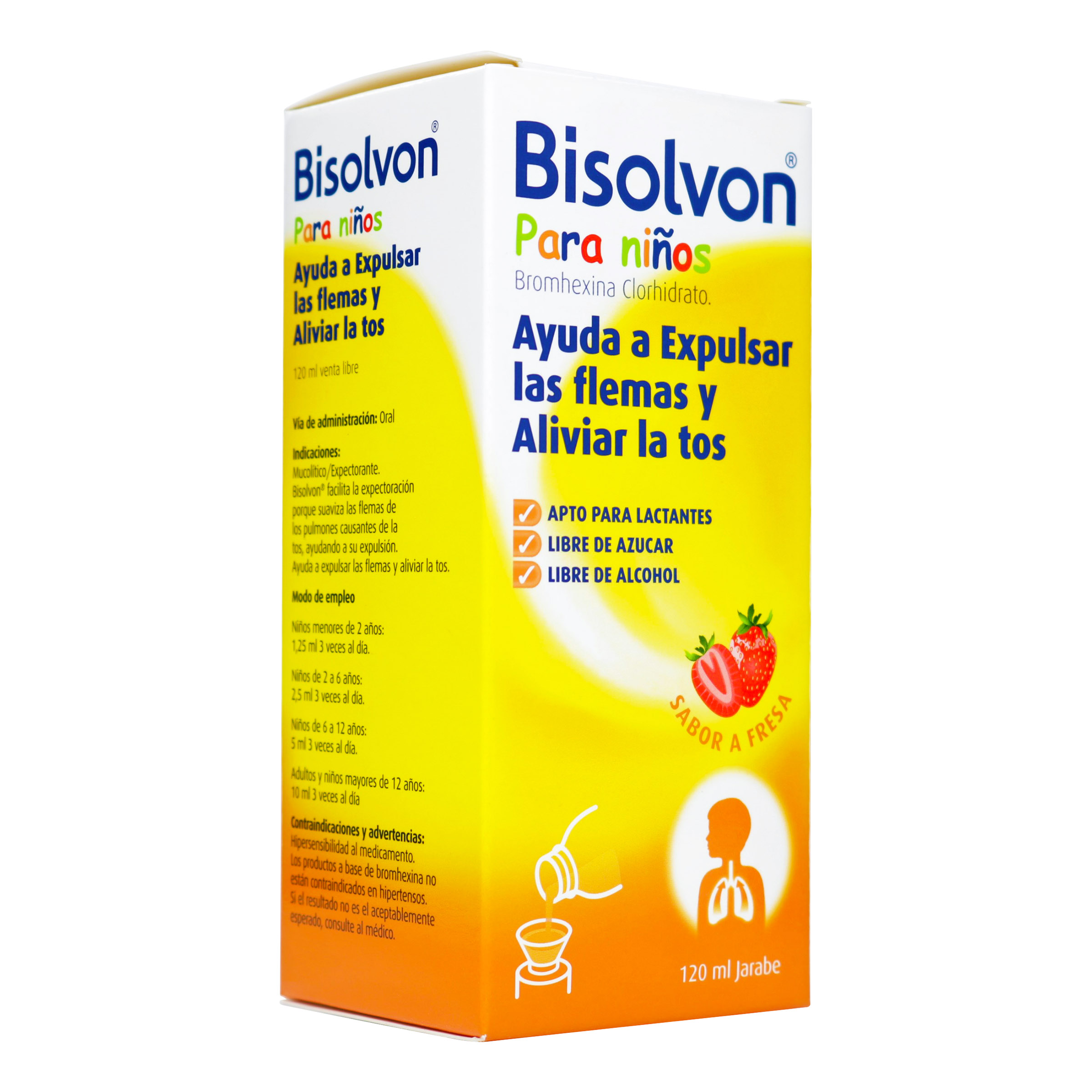 Bisolvon Ninos 120 ml – Bromhexina