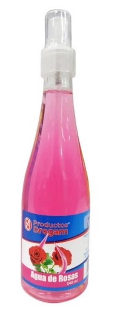 Agua de rosas Drogam 240 ml