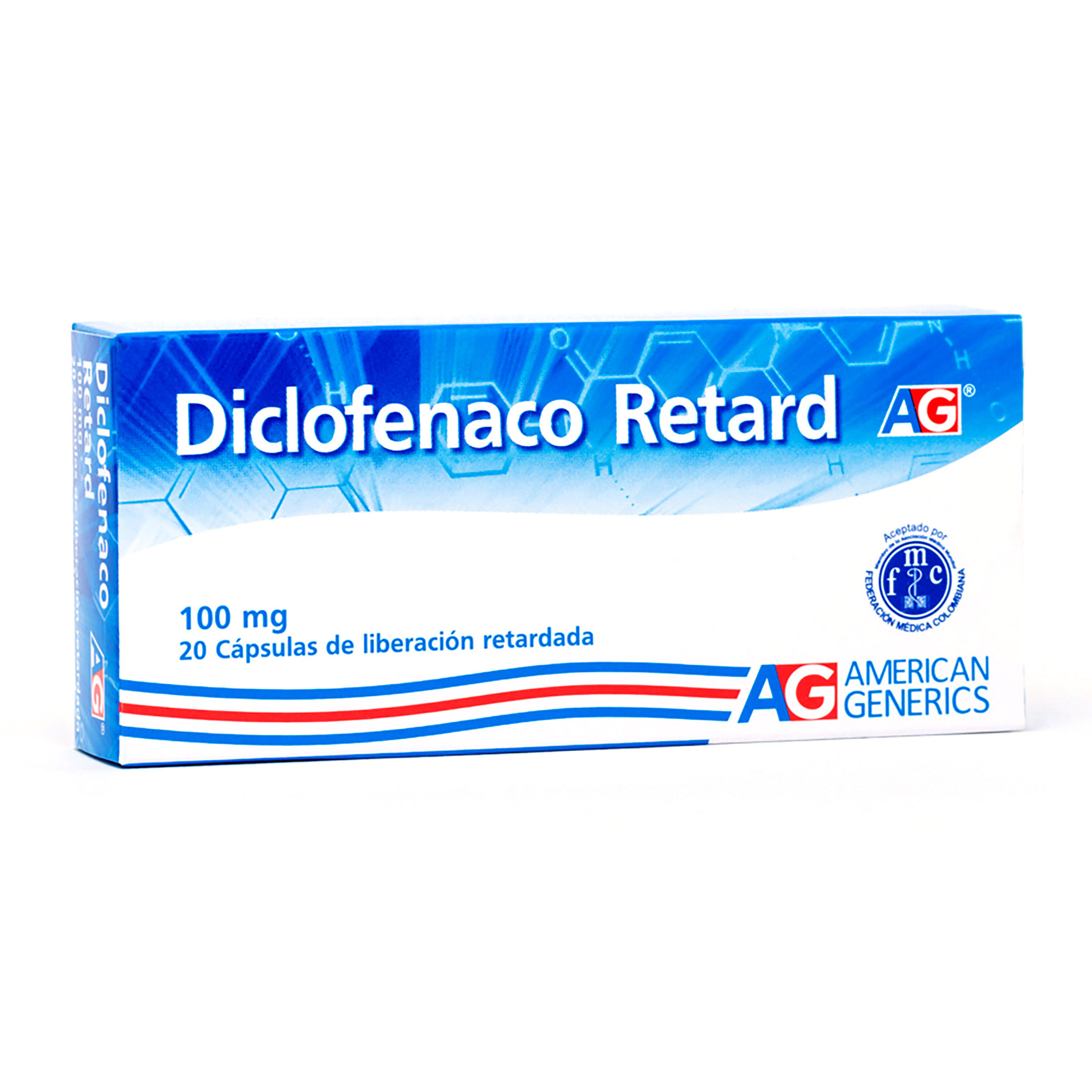 DICLOFENACO RETARD 100 mg – 20 cápsulas