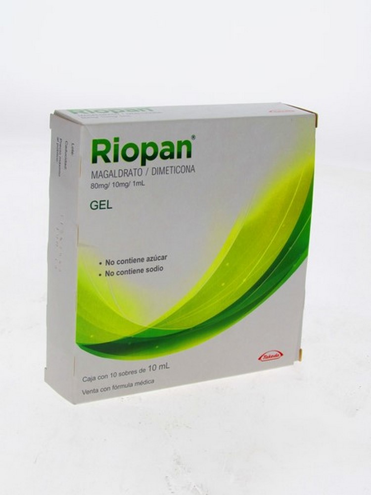 Riopan Gel 10 sobres 10 ml | TECNOFARMA