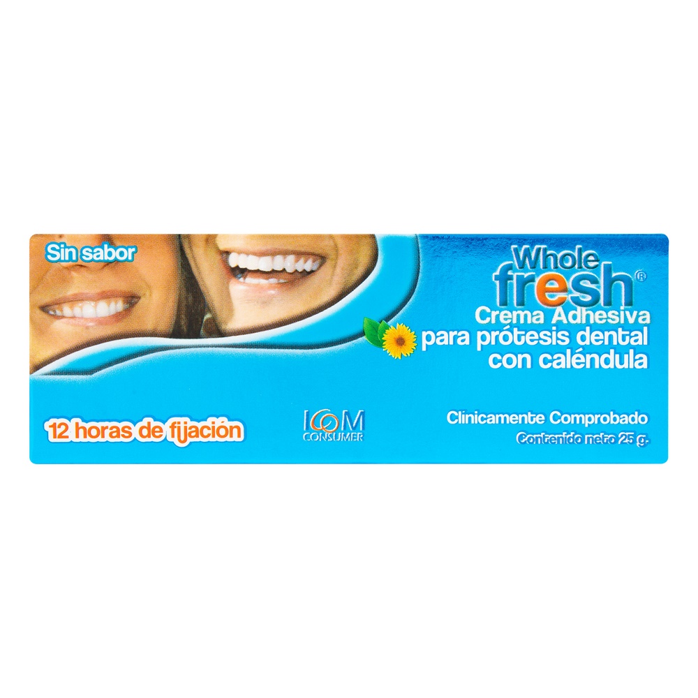 Adhesivo Whole Fresh sin sabor 25 g – ICOM