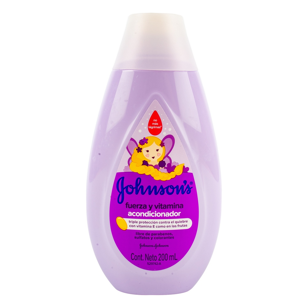 Acondicionador JJ Baby Fuerza y Vitamina E 200 ml