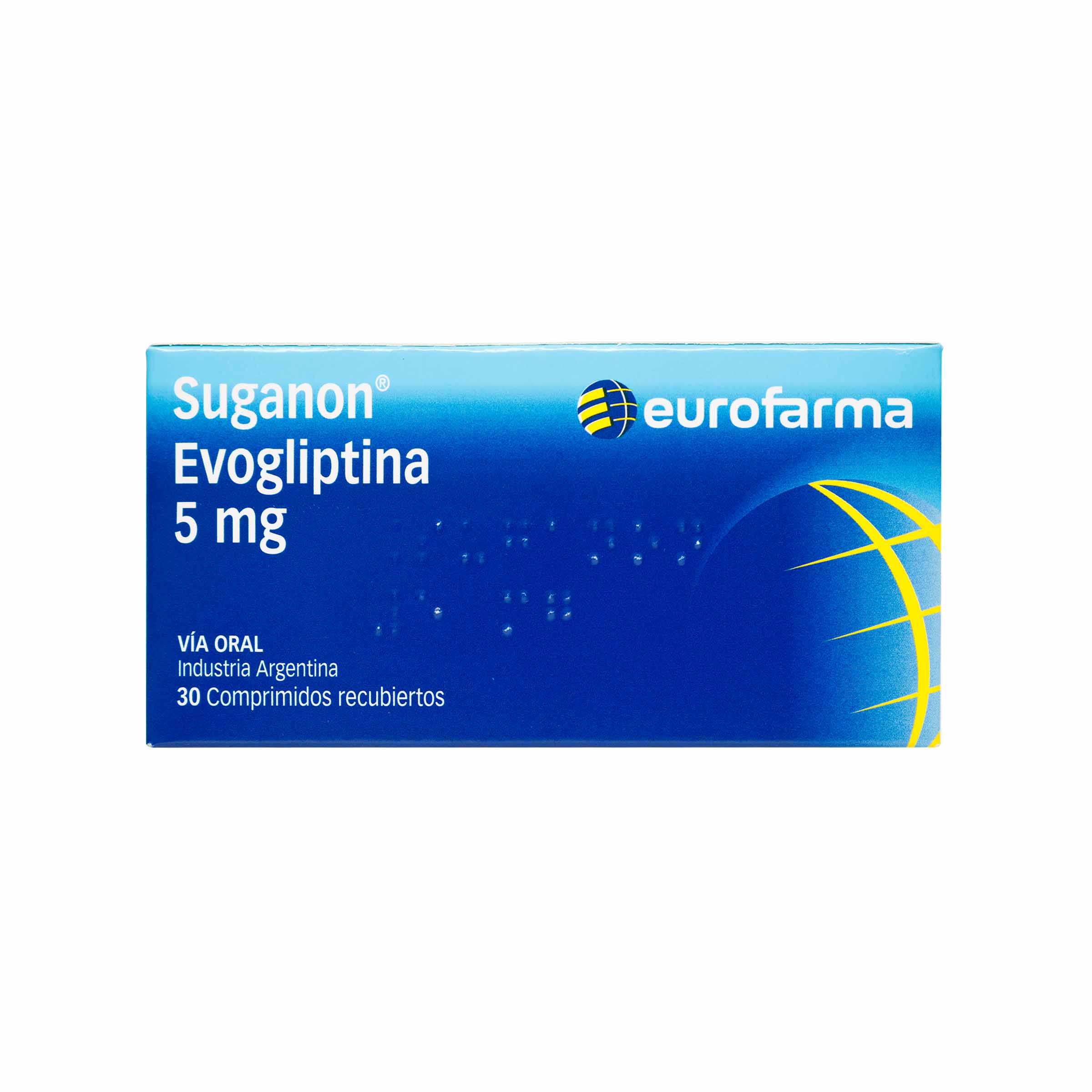 Suganon EvoGliptina 5 mg – 30 tabletas (EUROFARMA)