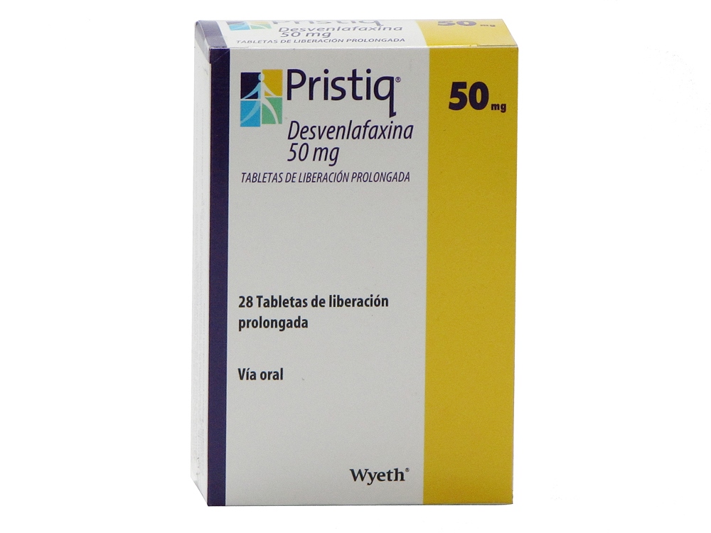 Pristiq 50 mg - 28 tabletas (Desvenlafaxina)