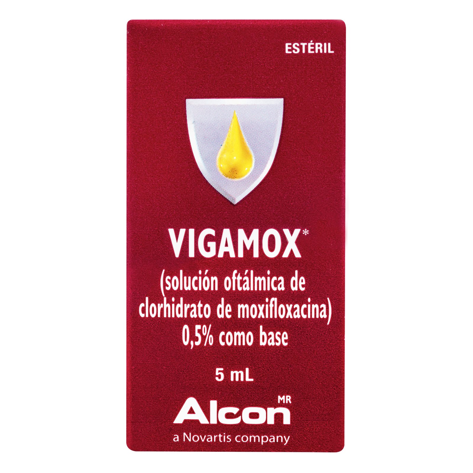 Vigamox 0.5% solución 5 mL (moxifloxacino)