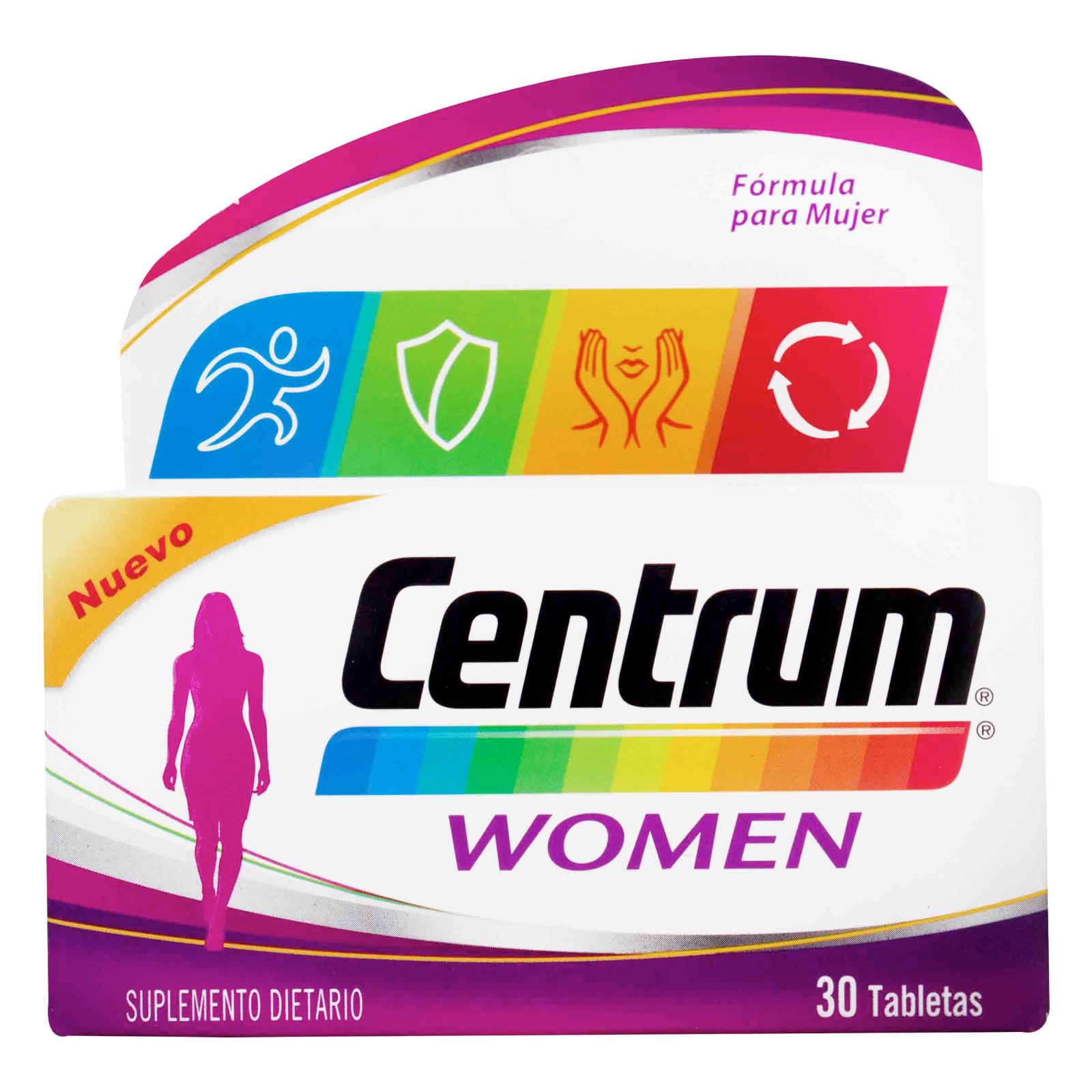 Centrum Women Multivitamínico 30 tabletas