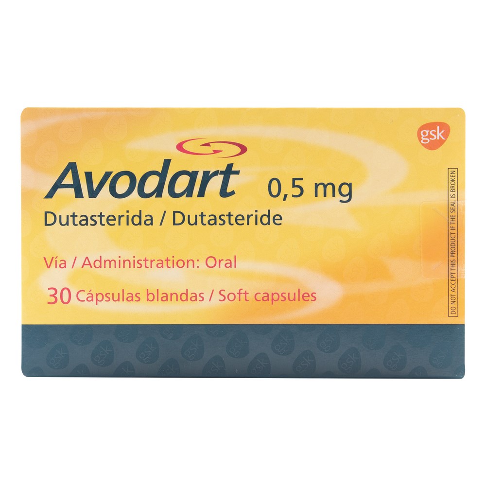 Dutasterida 0.5 mg – 30 cápsulas