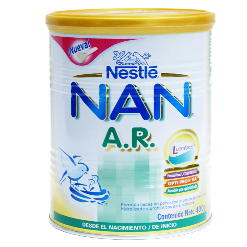 NAN AR Leche en Polvo 400 g – Fórmula infantil