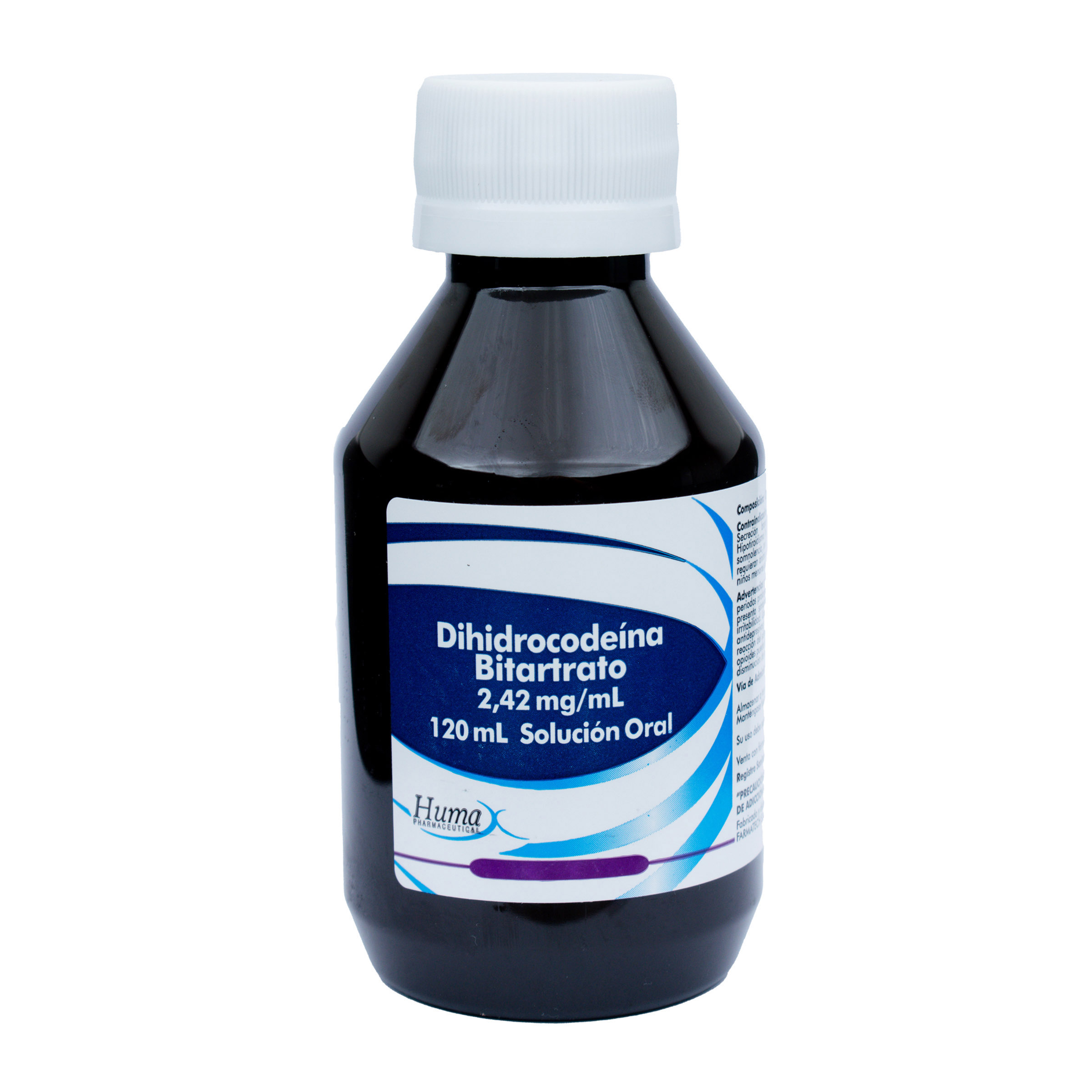 Dihidrocodeína Jarabe 120 ml Humax