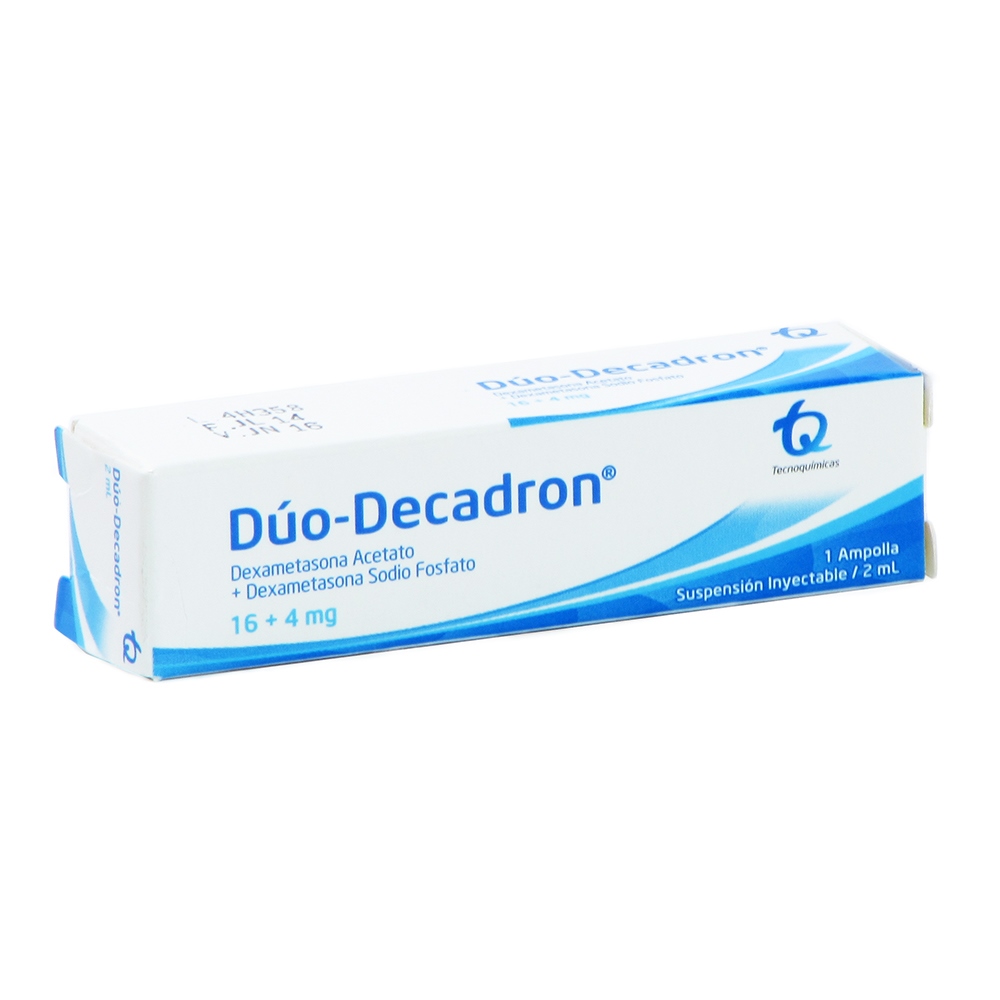 Dexametasona 2 mL ampolla – Duodecadron (16+4 mg)