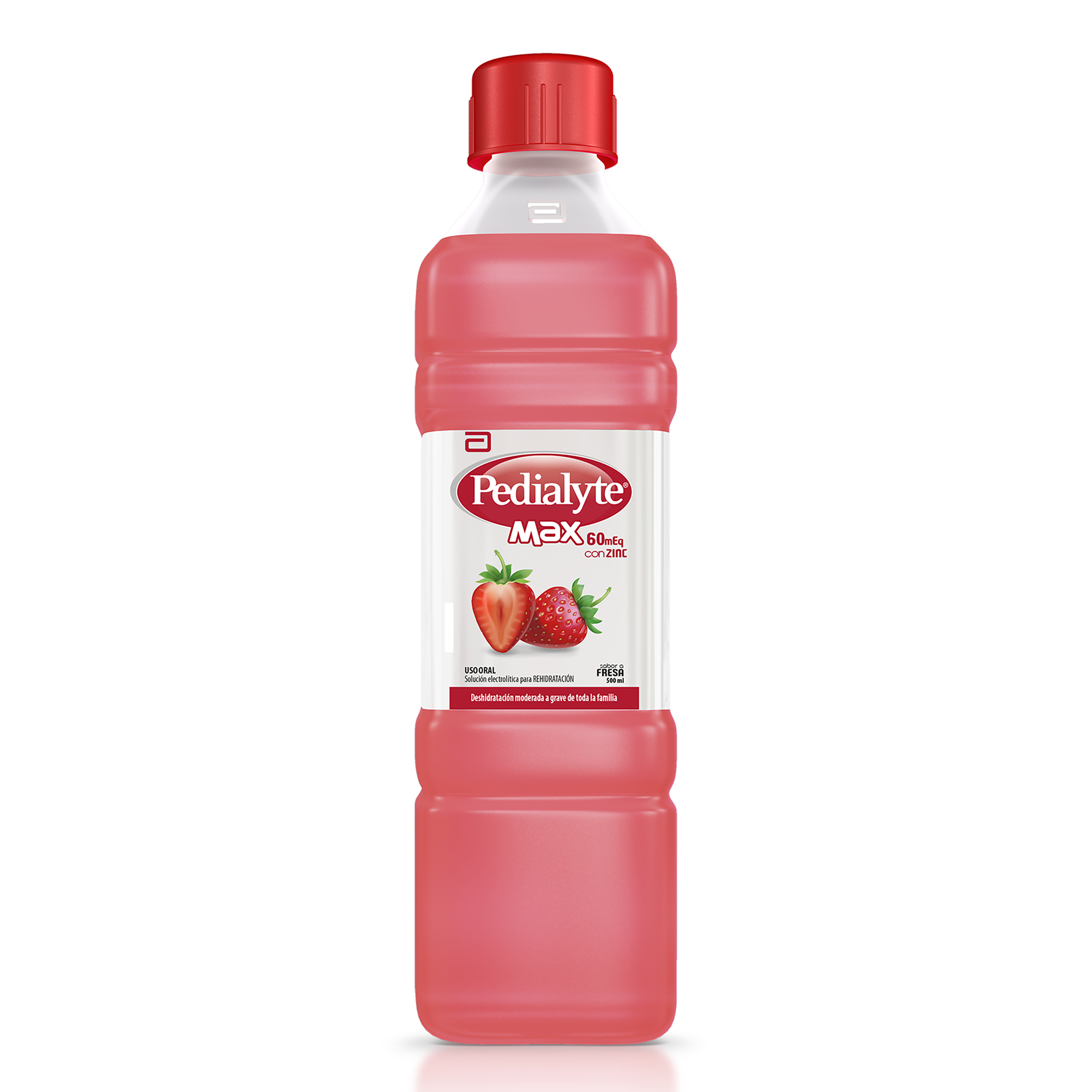 Pedialyte Max con Zinc Fresa 500 ml