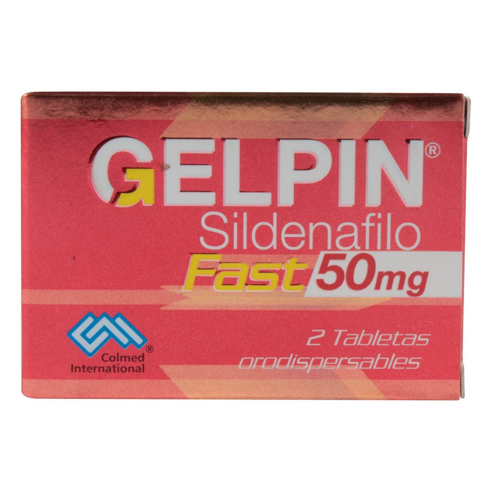 Gelpin Fast Sildenafil 50 mg – 2 cápsulas