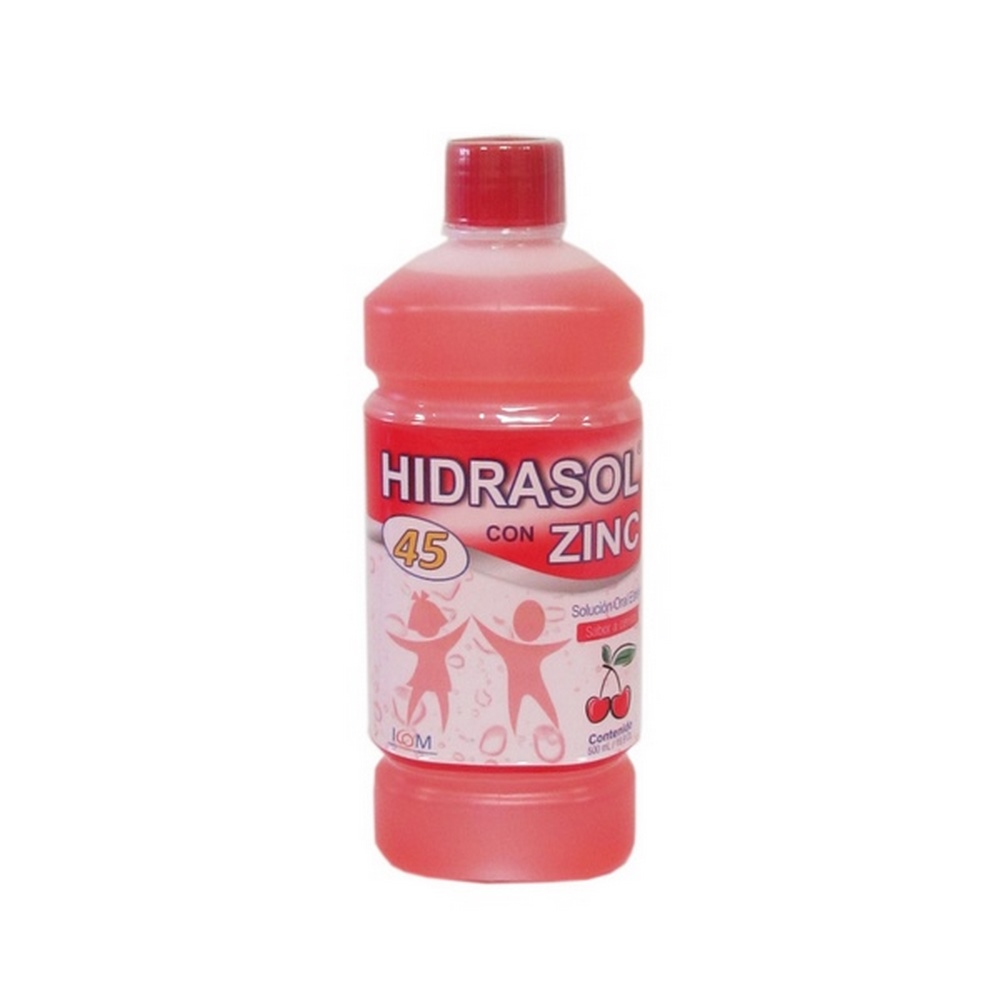 Hidrasol 45 Zinc – Solución oral 500 ml (ICOM)