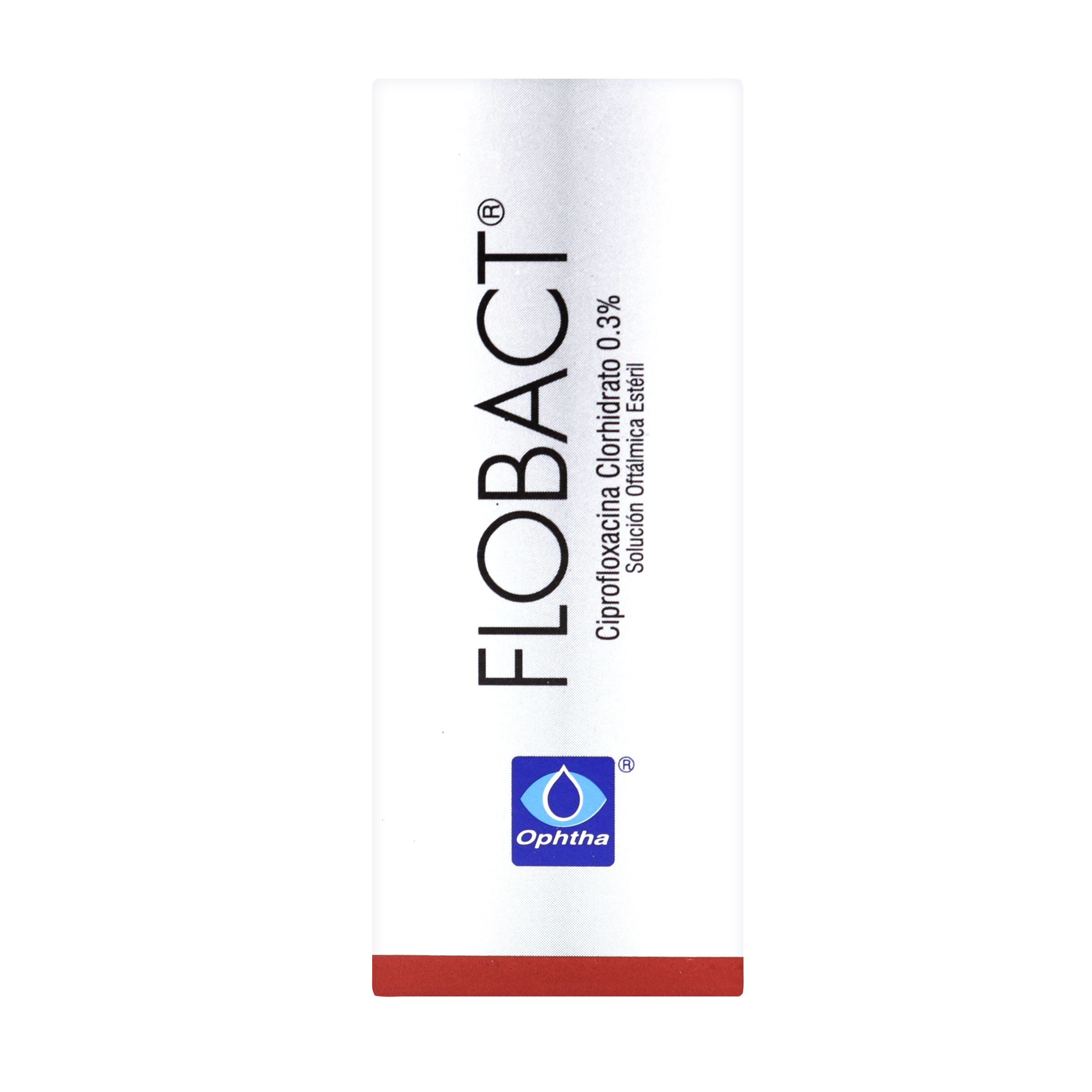 FLOBACT GOTAS 5 mL Ciprofloxacina 3%+