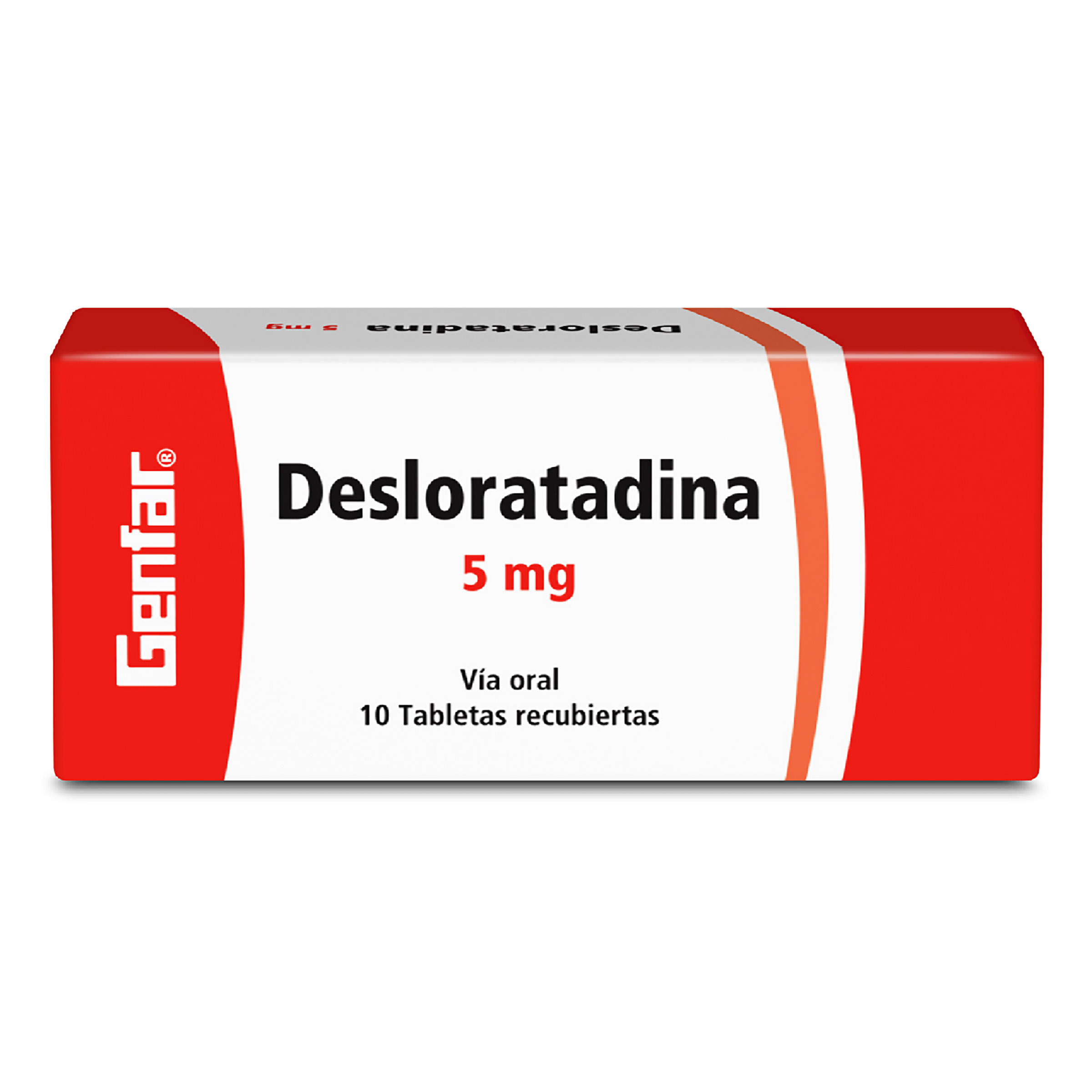Desloratadina 5 mg - 10 tabletas