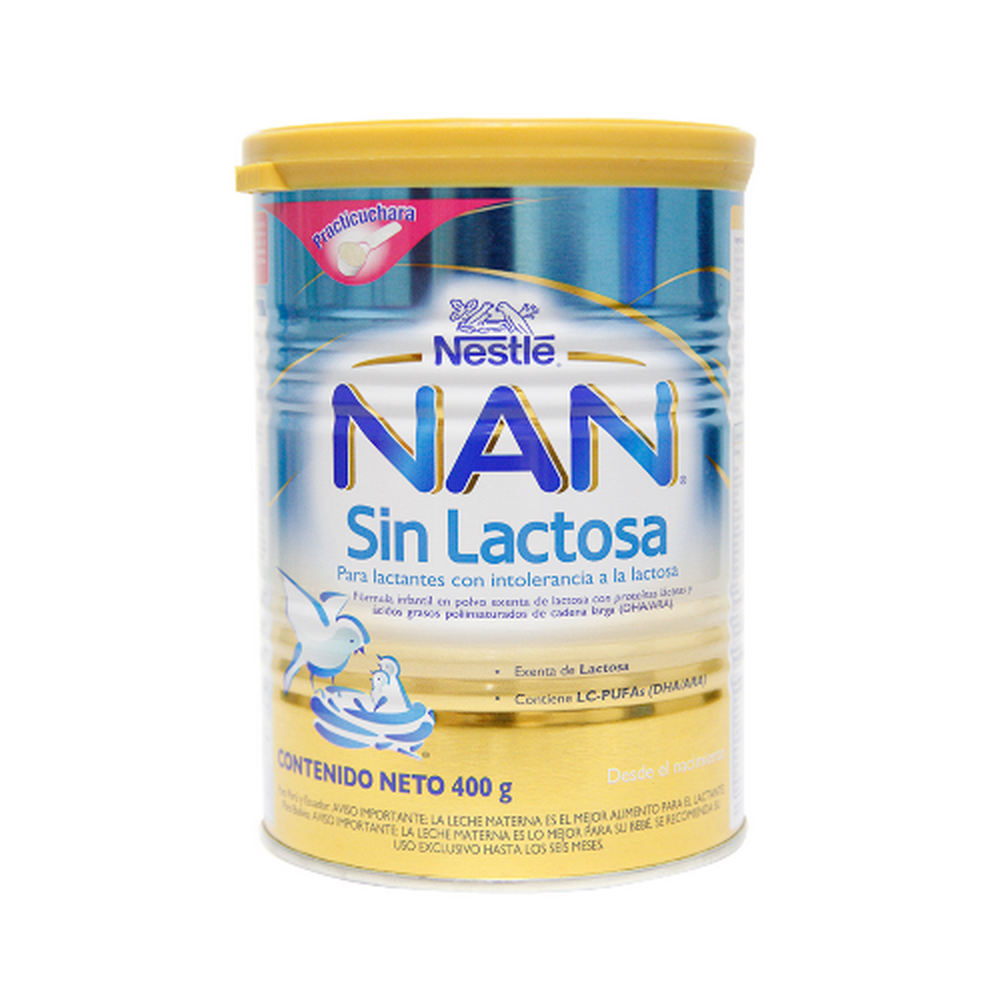 NAN Sin Lactosa 400 g – leche en polvo
