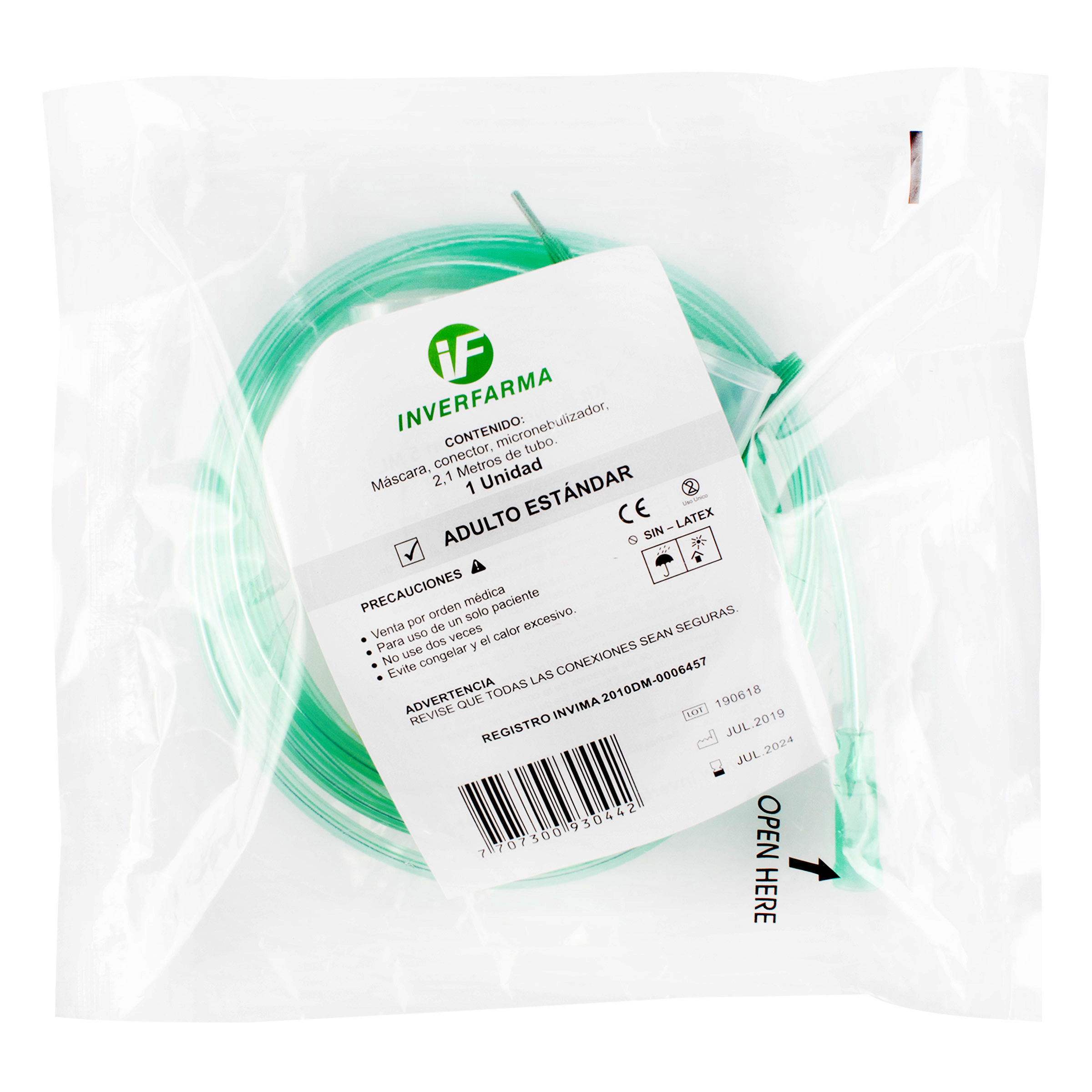 Kit de nebulización adulto AeroChamber | InverFarma