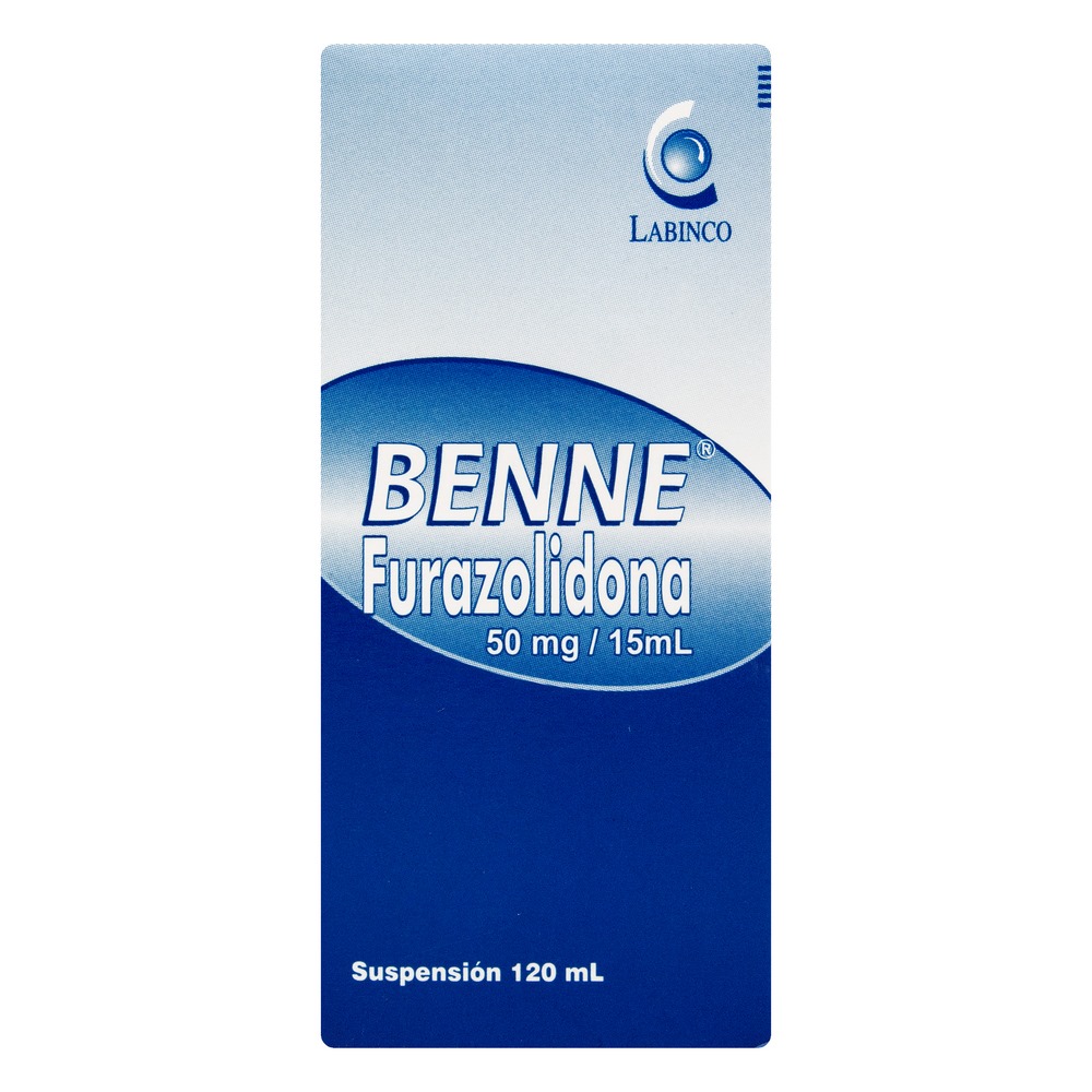 Furazolidona Benne 50 mg/15 ml – frasco 120 ml