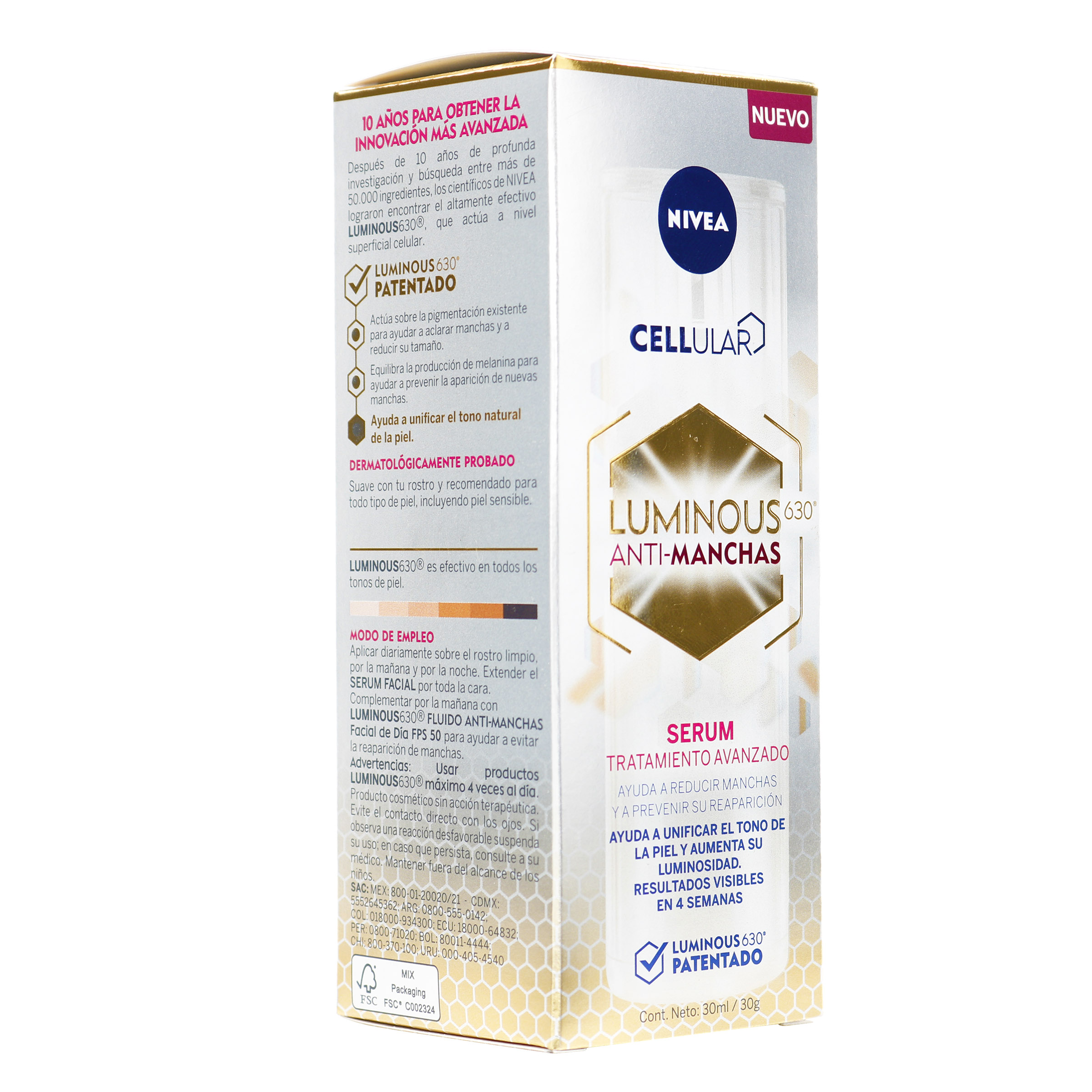 NIVEA Cellular Lumi Serum - Crema Facial 30 g