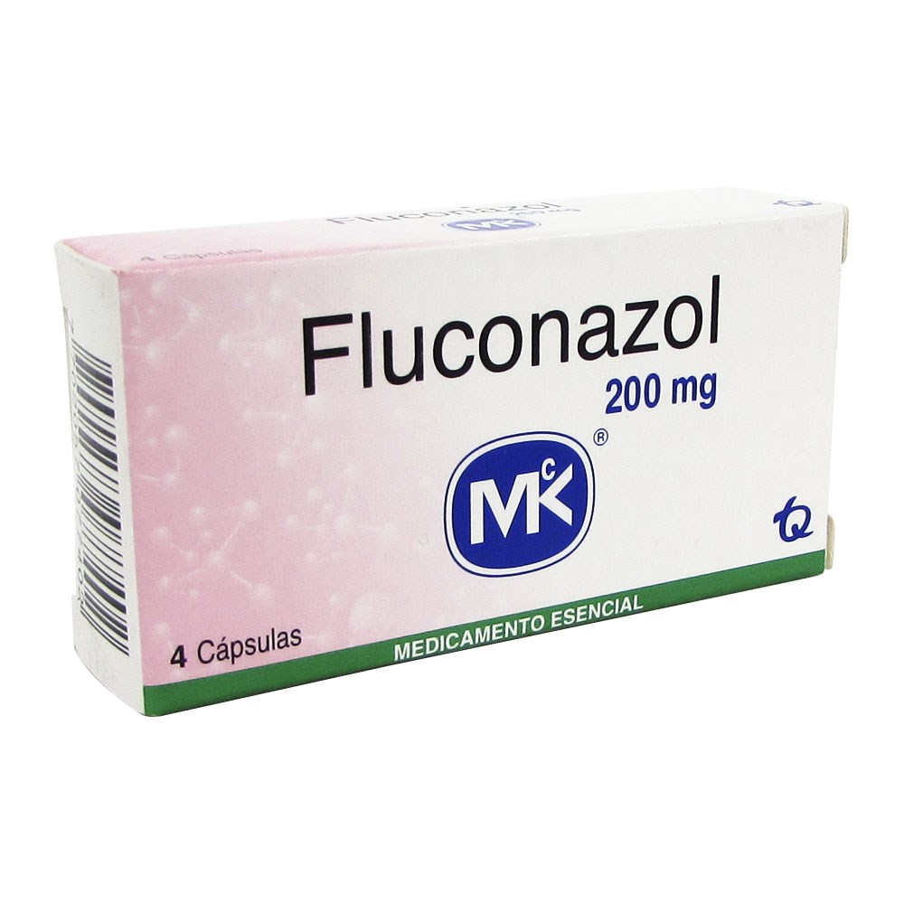 Fluconazol 200 mg - 4 cápsulas (TECNOQUIMICAS)