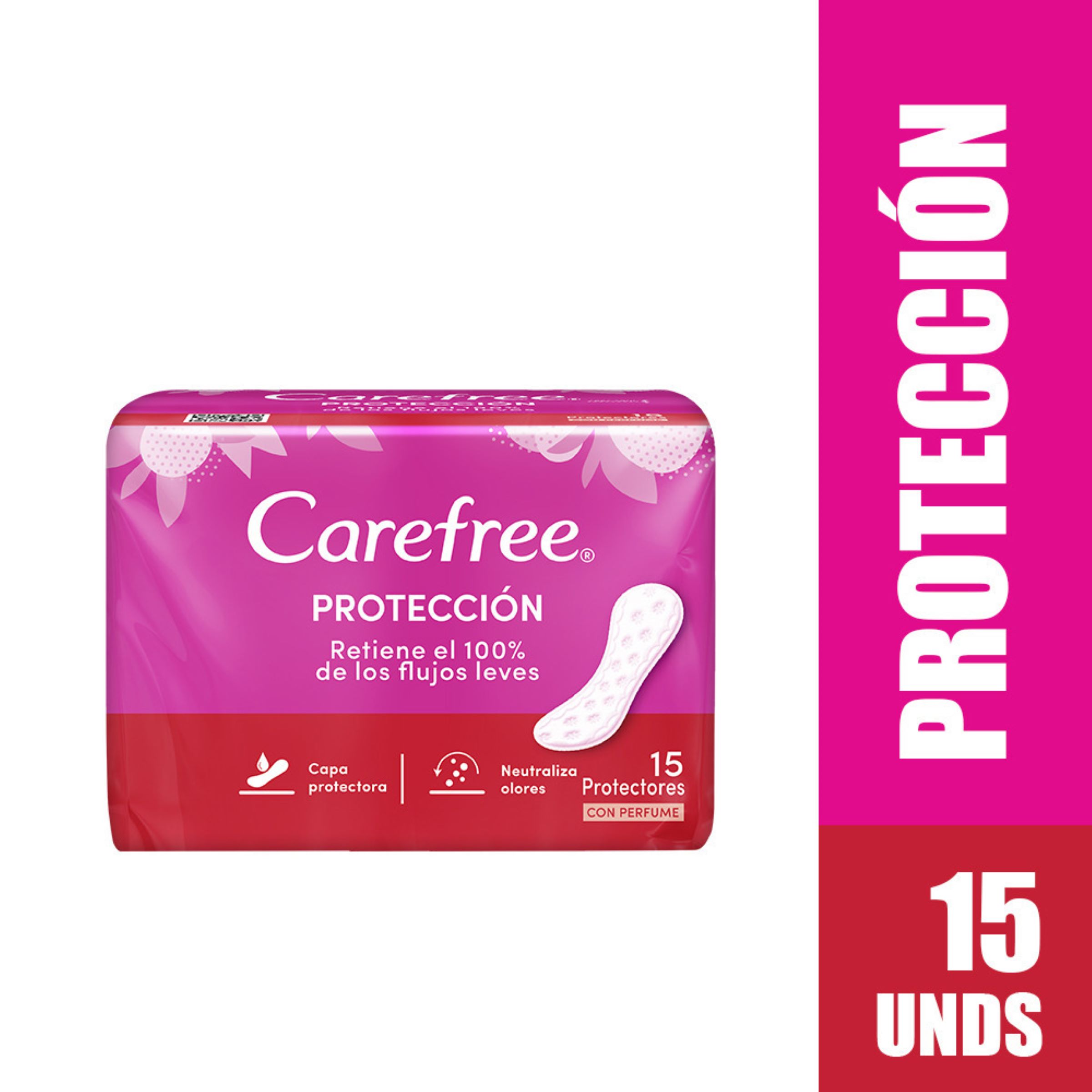 Carefree Regular Protectores Diarios 15 Unidades