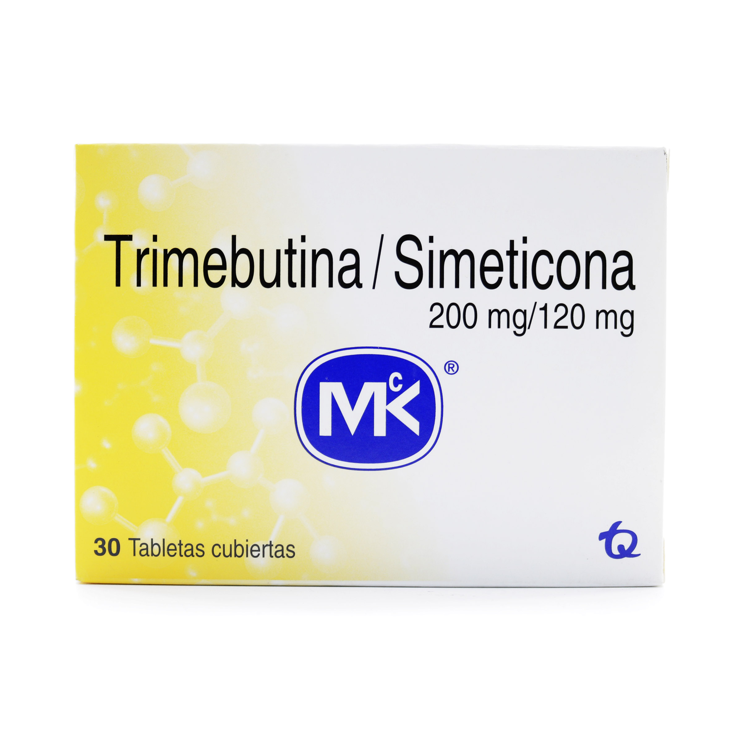 Trimebutina 200/120 mg 30 tabletas - Trimebutina y Simeticona