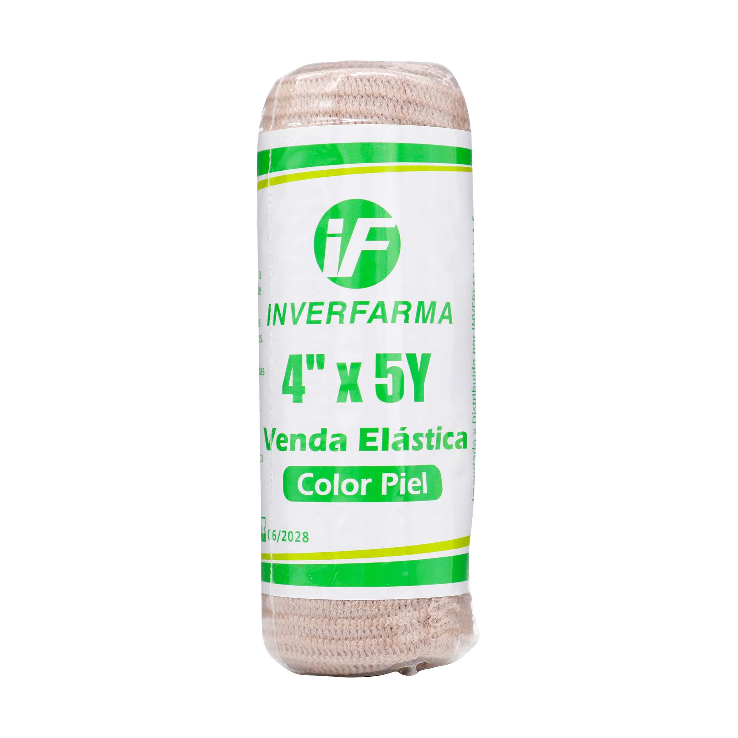 Venda elastica color piel 4x5 cm - InverFarma