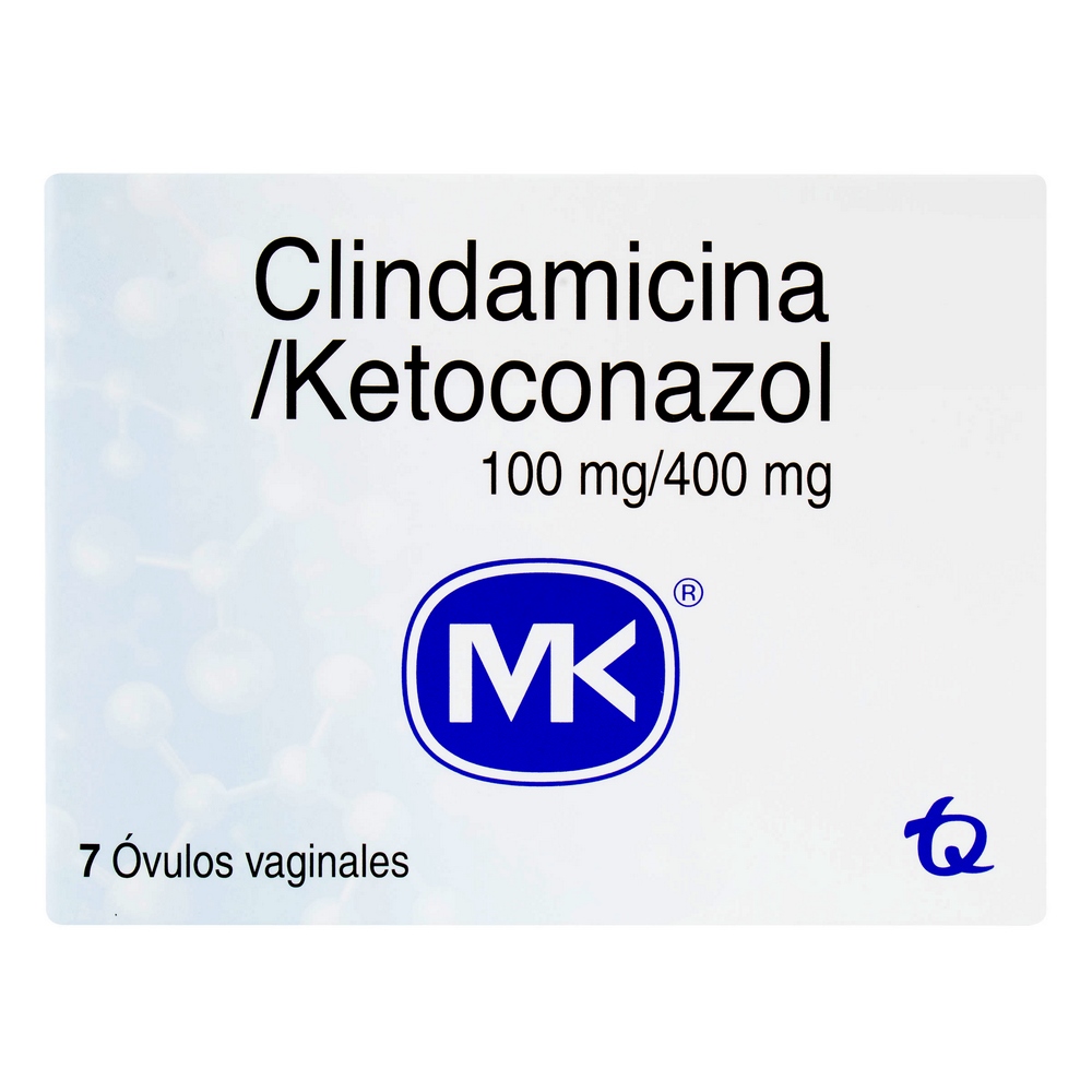 KETOCONAZOL-CLINDAMICINA OVULOS VAGINALES 7 UDS