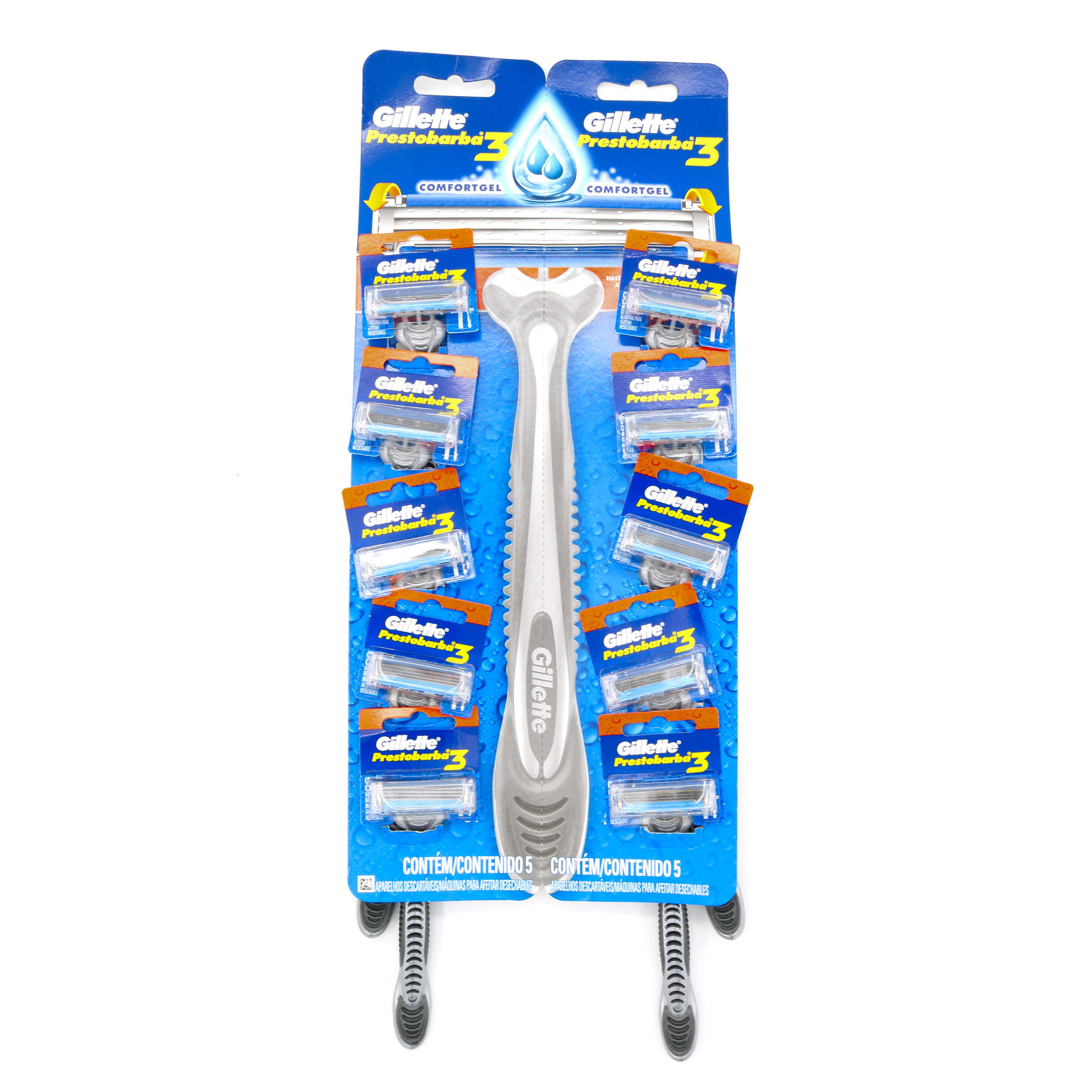 Cartuchos Gillette Prestobarba Mach3, 10 ud