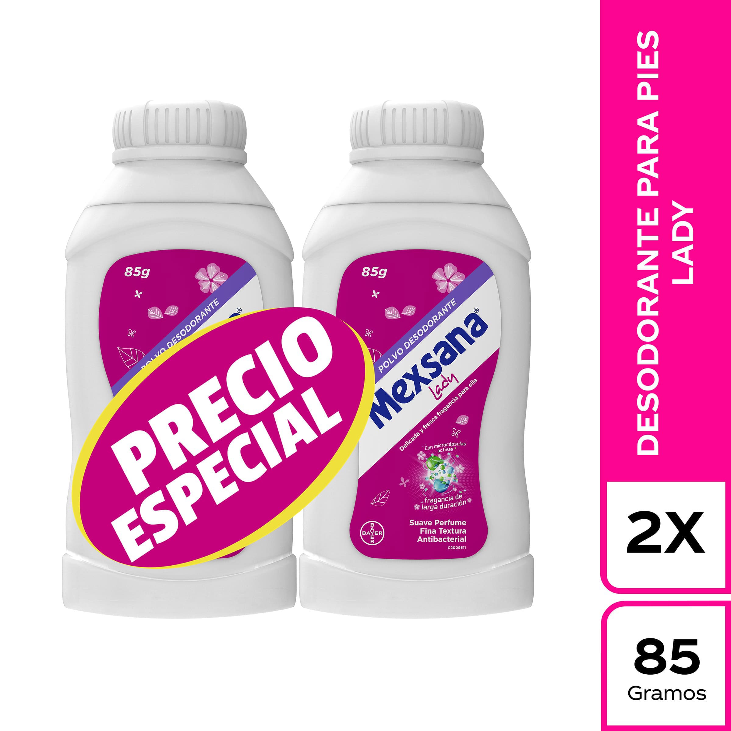Talco Mexsana Lady 85 g – Bayer
