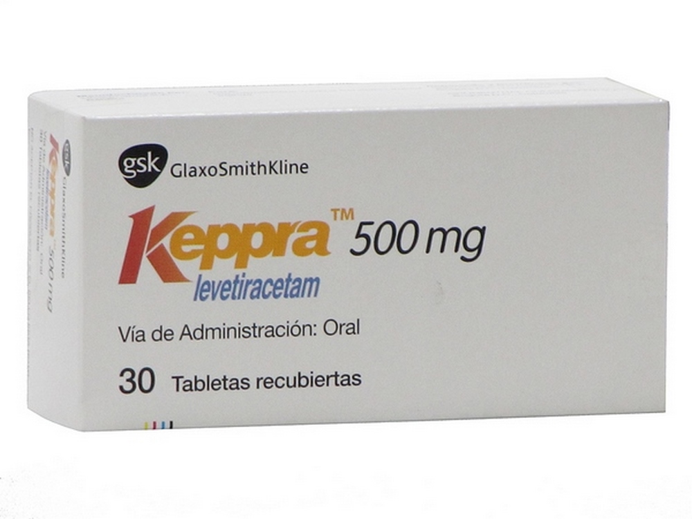 Keppra 500 mg – 30 tabletas | GLAXO SMITHKLINE COLOMBIA