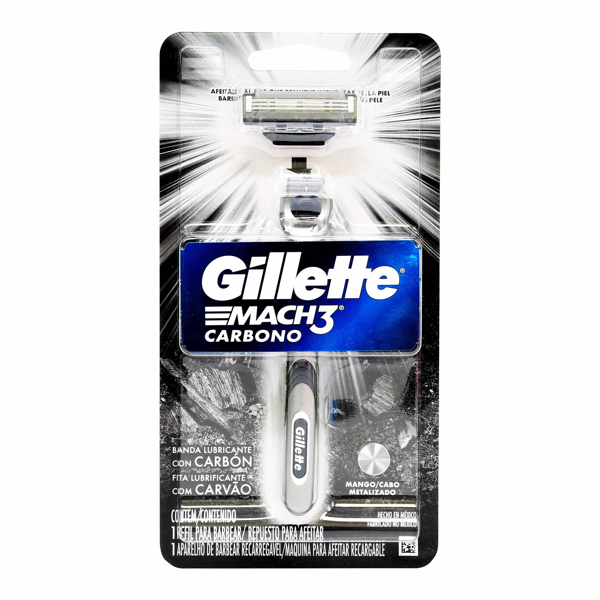 Maquina de afeitar Gillette Carbono