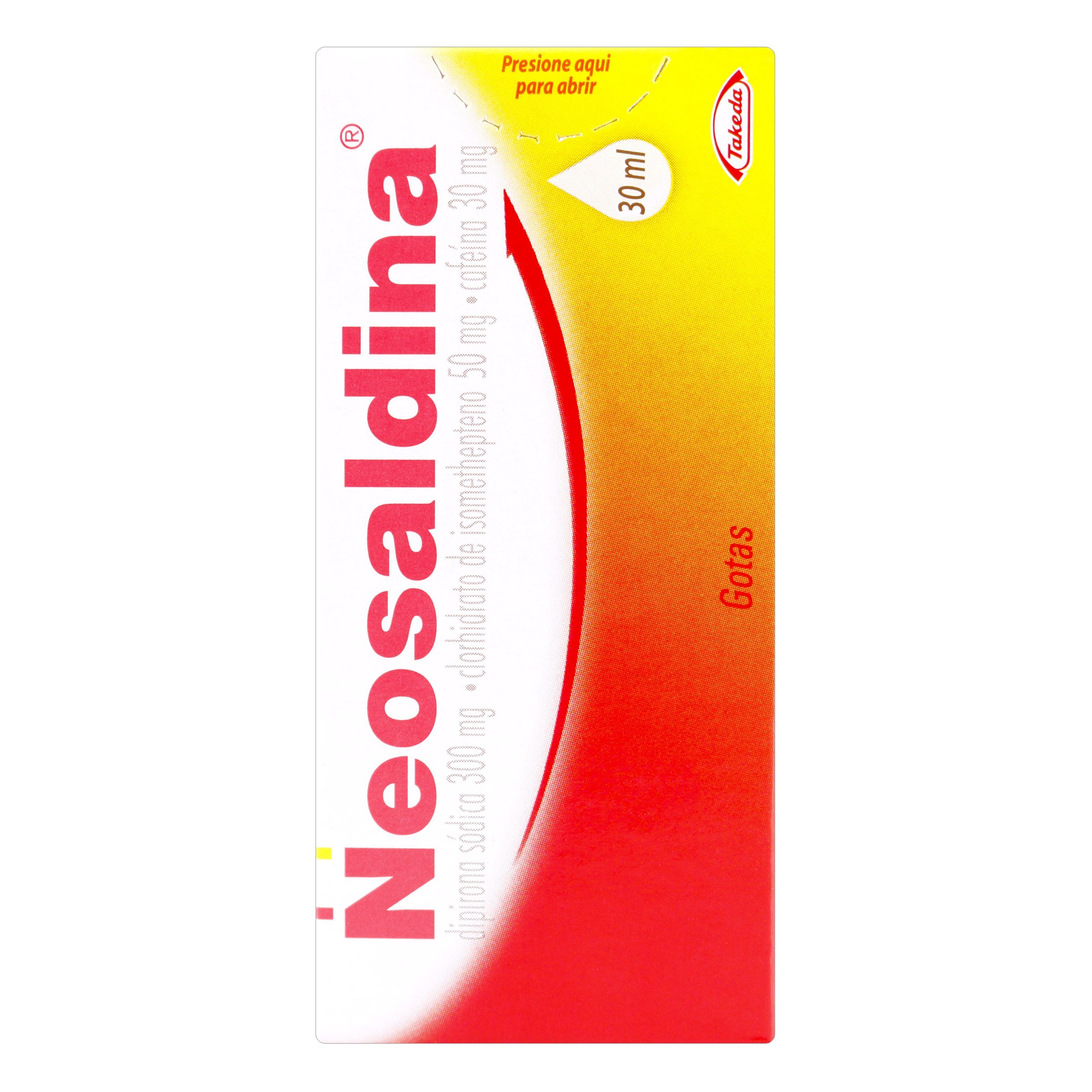 Neosaldina gotas 30 ml – Isomethepteno, Dipirona y Cafeína