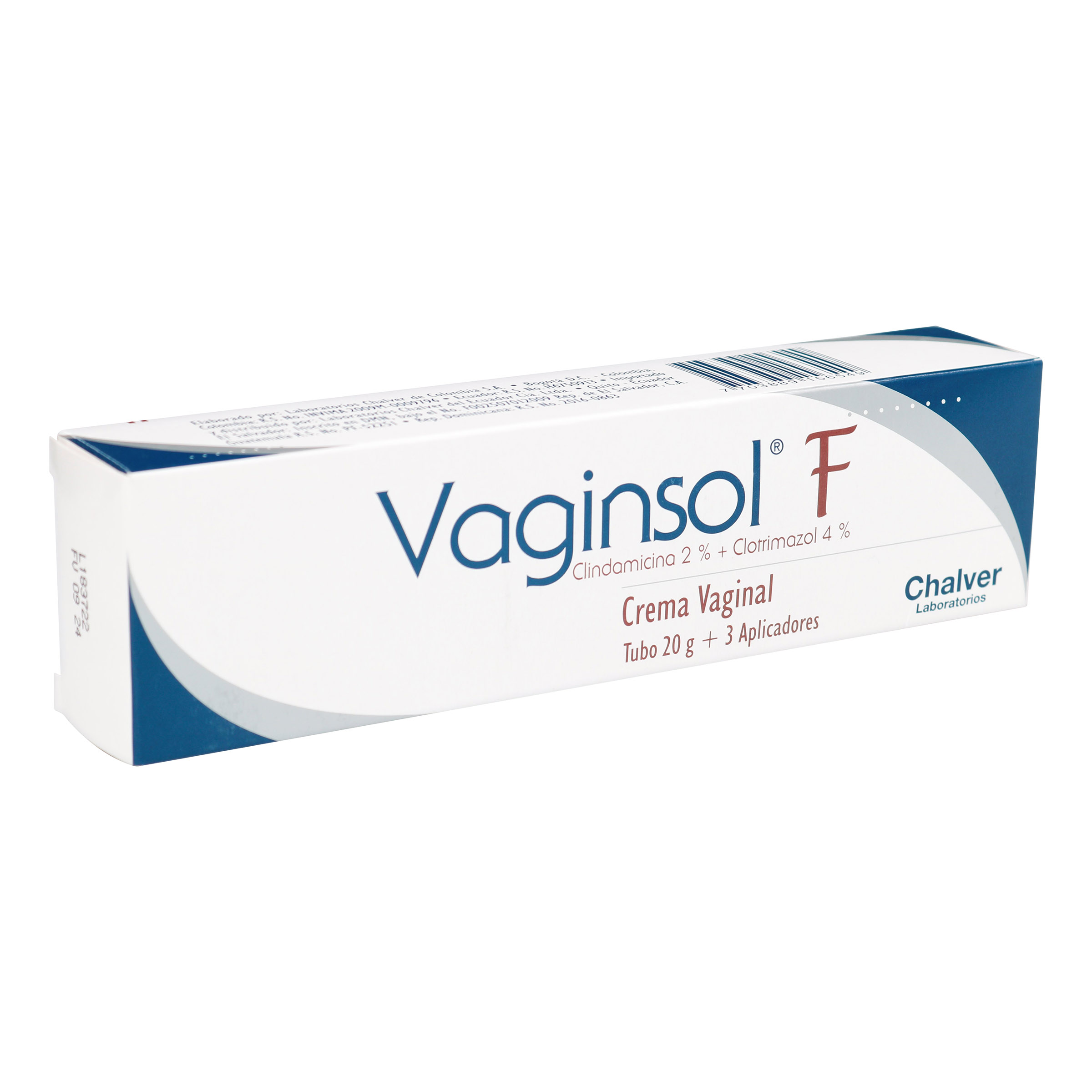 VaginSOL F Crema 20 g – clotrimazol y clindamicina