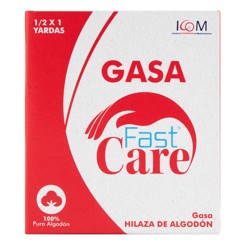 Gasa estéril Fast Care ICOM 1/2x1